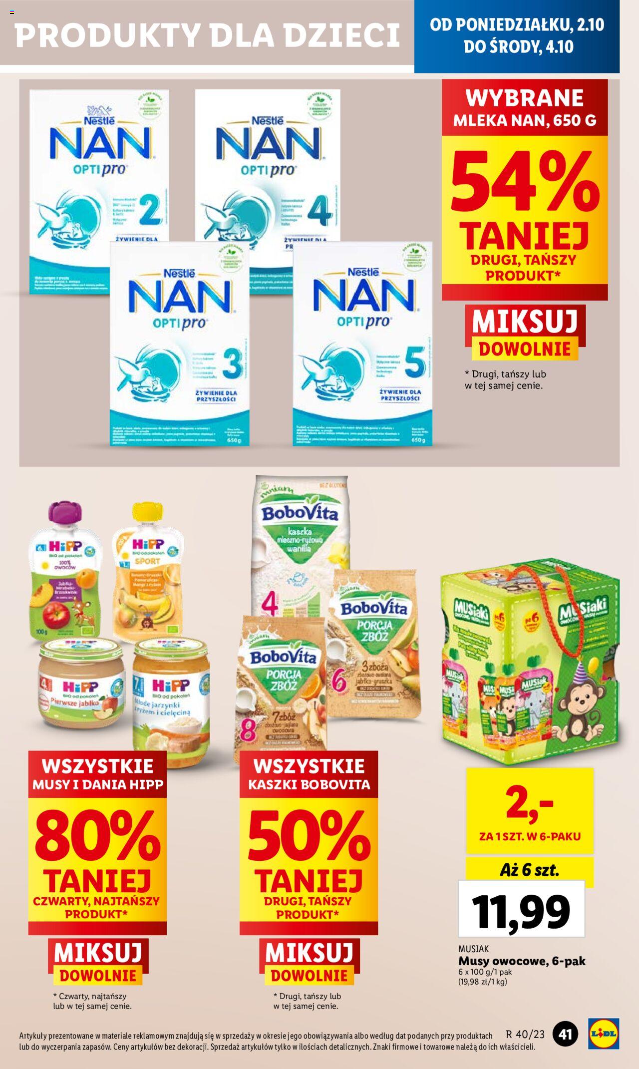 LIDL gazetka ważna od 02.10.2023 do 04.10.2023 strona 49