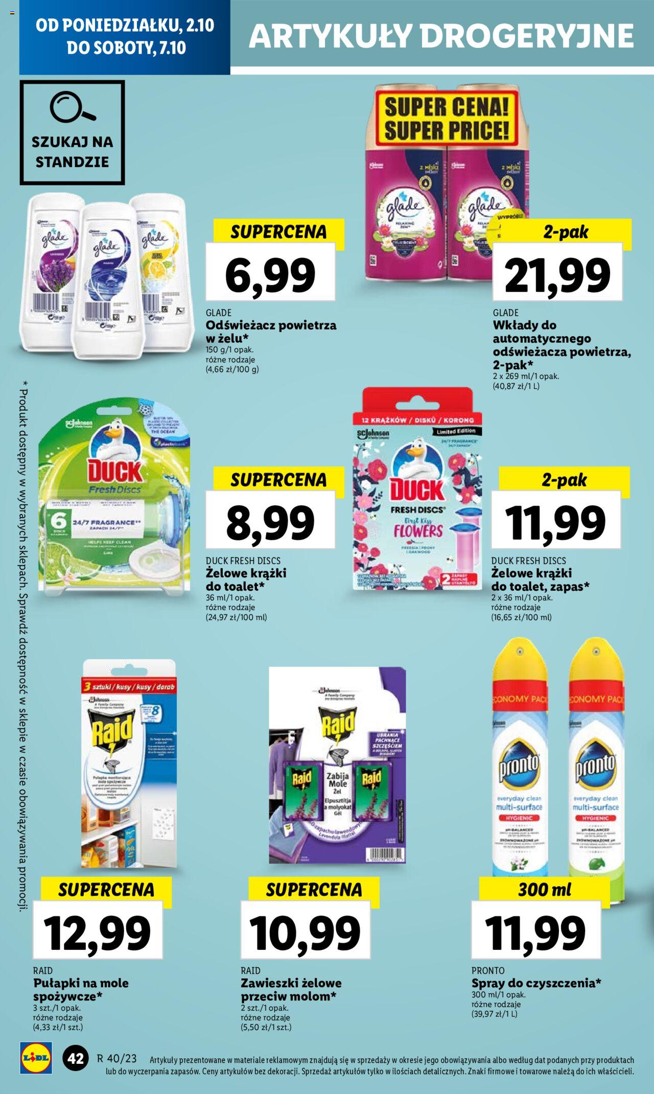 LIDL gazetka ważna od 02.10.2023 do 04.10.2023 strona 50