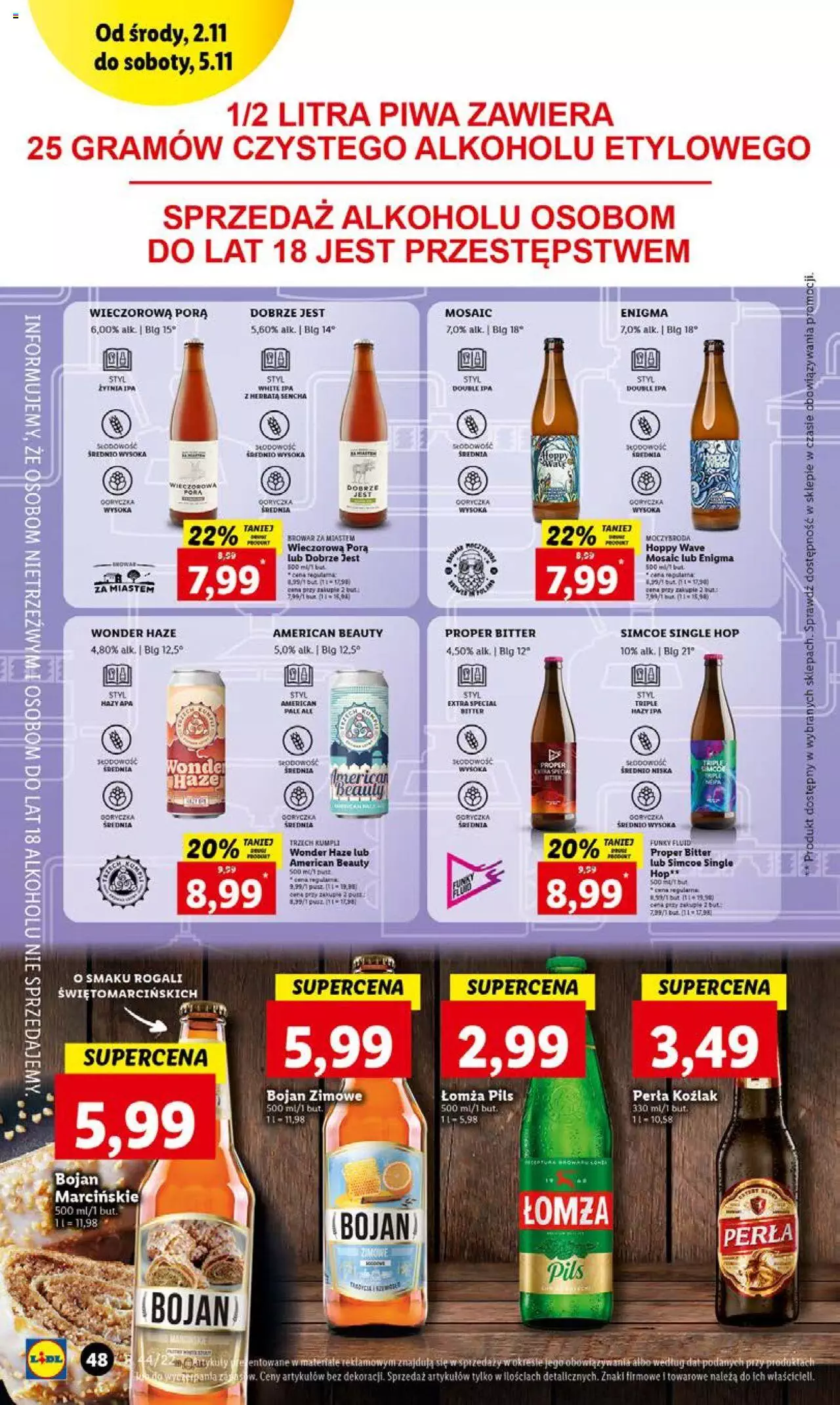 Lidl gazetka ważna od 02.11.2022 do 05.11.2022 strona 50