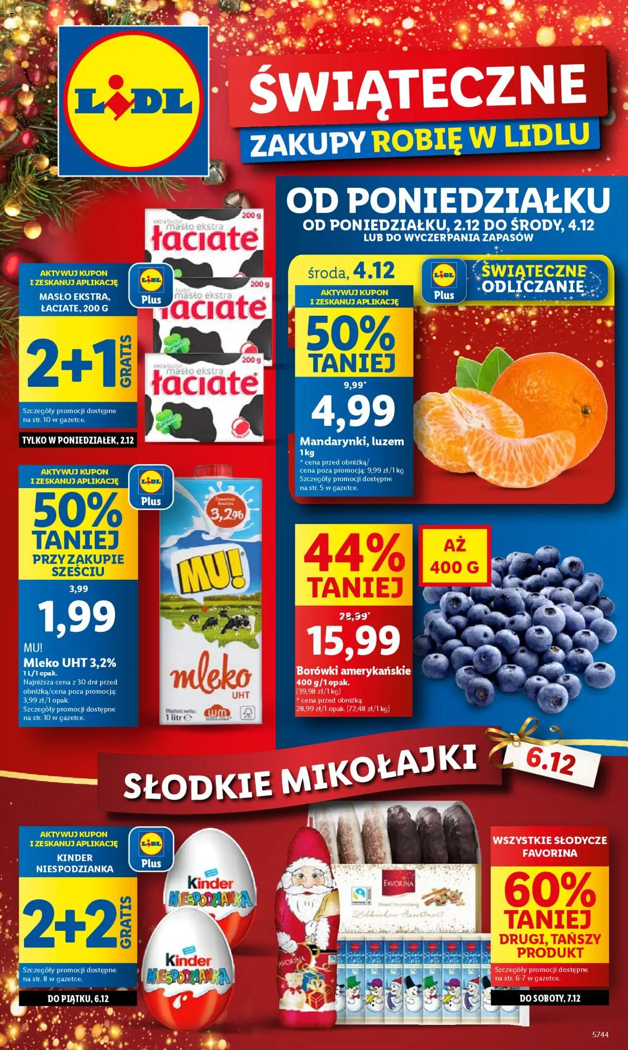 Lidl gazetka ważna od 02.12.2024 do 04.12.2024 strona 1