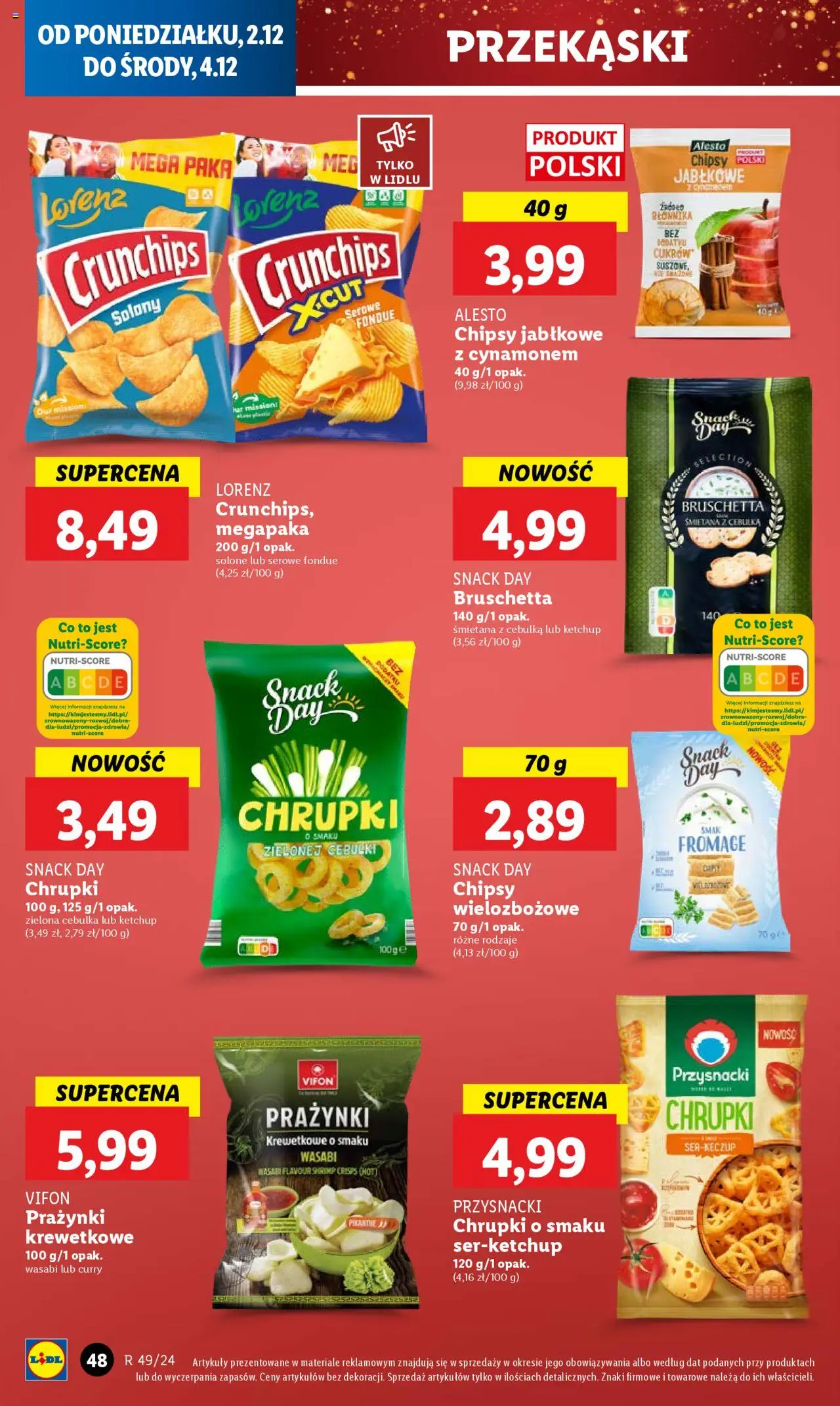 Lidl gazetka ważna od 02.12.2024 do 04.12.2024 strona 49