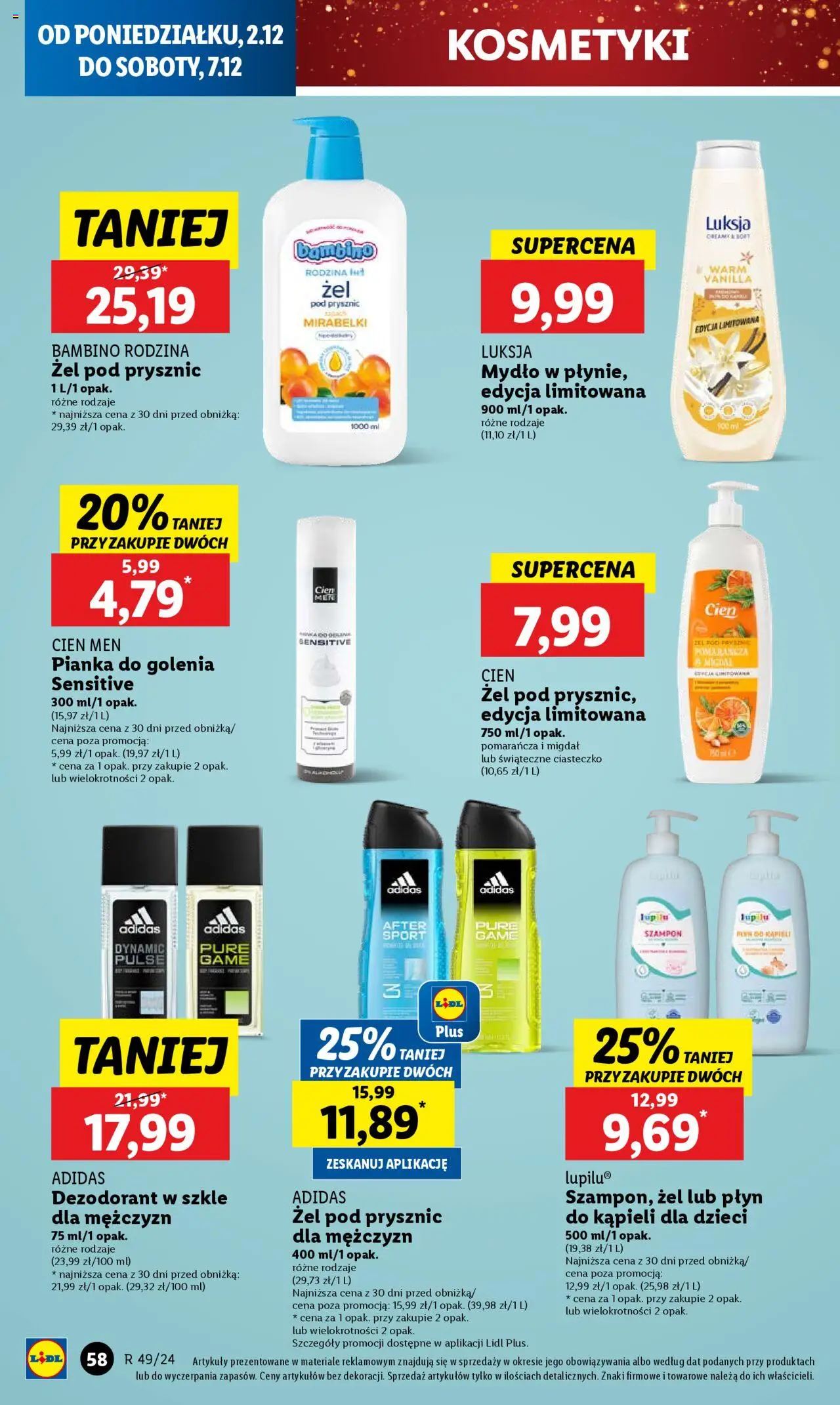 Lidl gazetka ważna od 02.12.2024 do 04.12.2024 strona 58