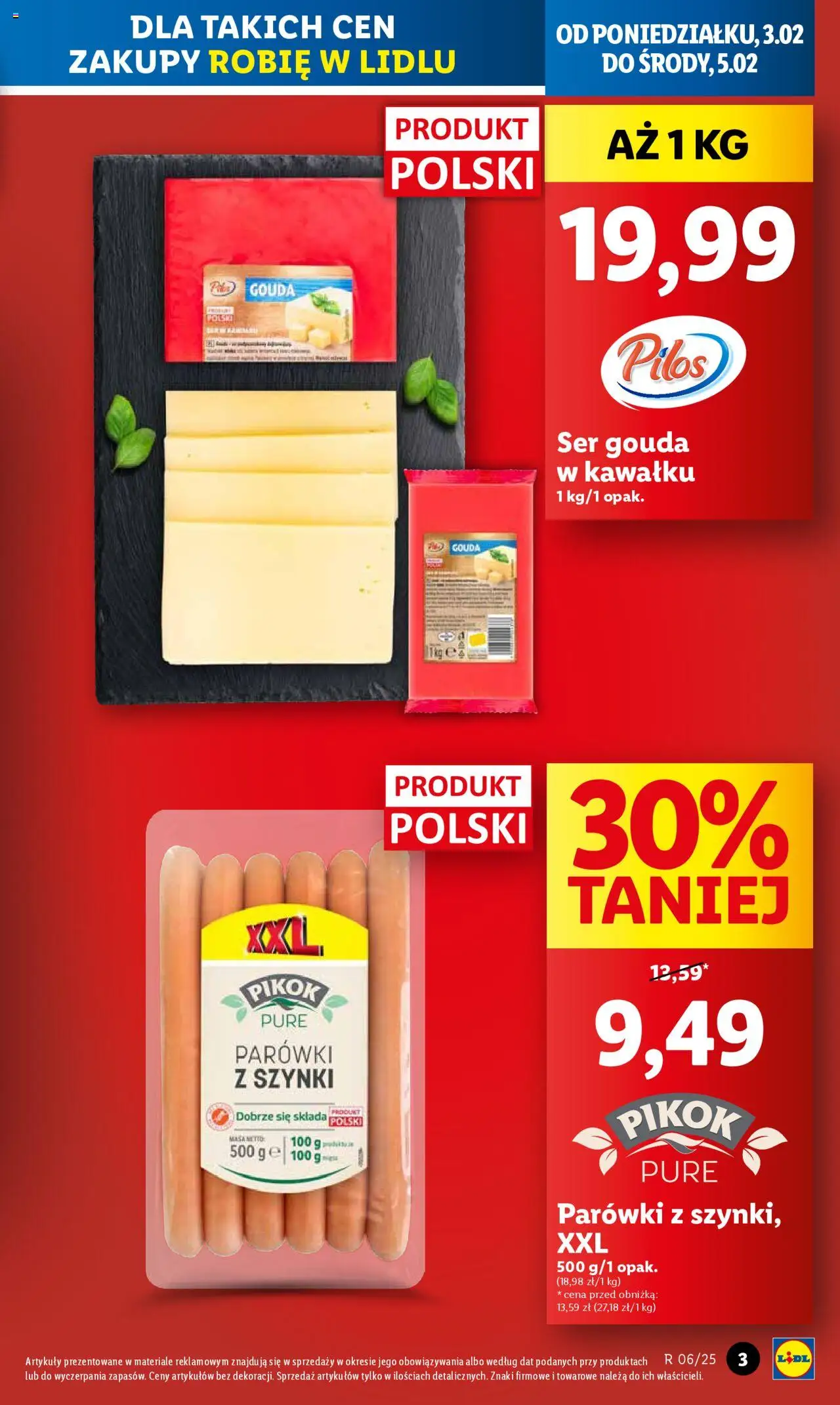 LIDL gazetka ważna od 03.02.2025 do 05.02.2025 strona 3