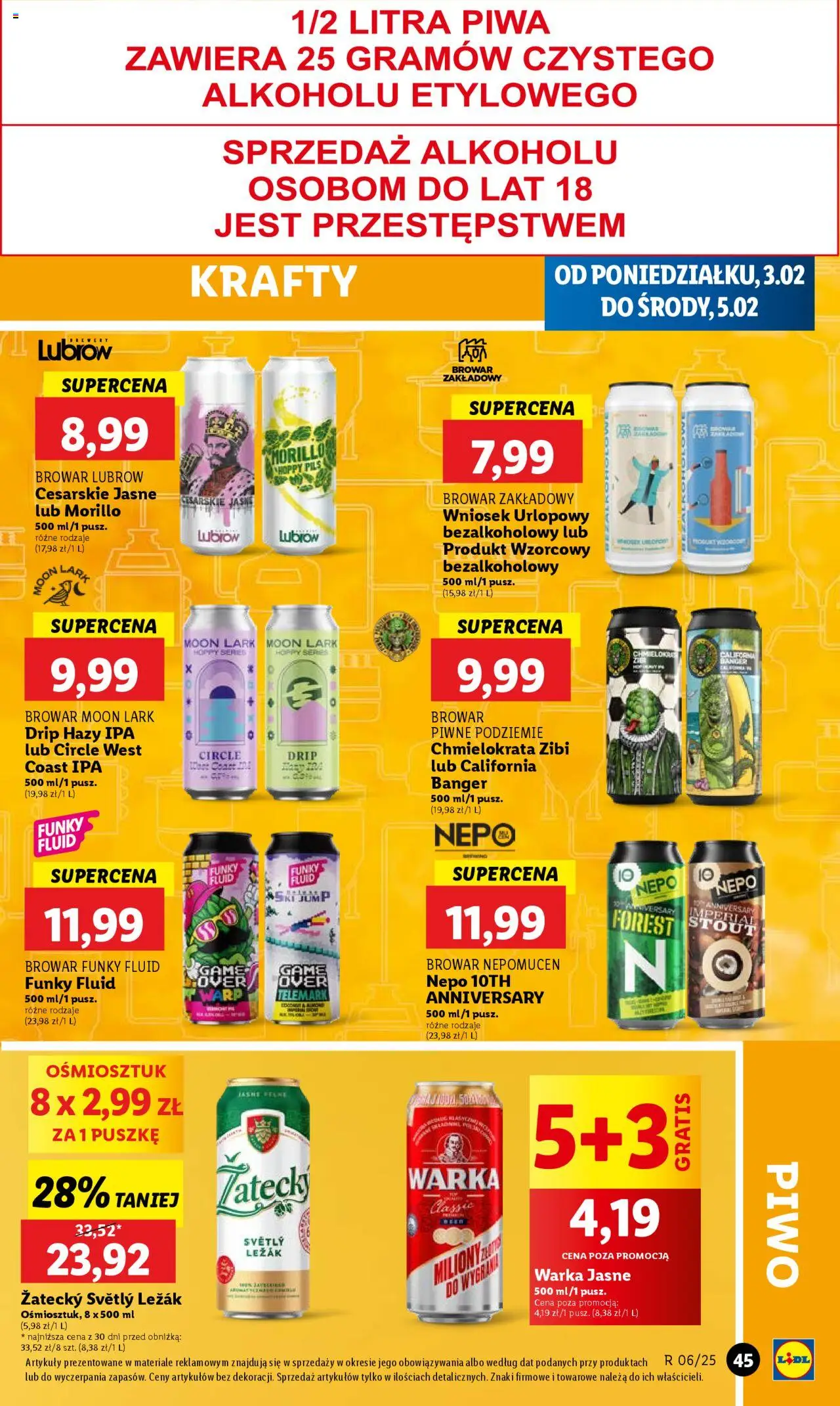 LIDL gazetka ważna od 03.02.2025 do 05.02.2025 strona 43