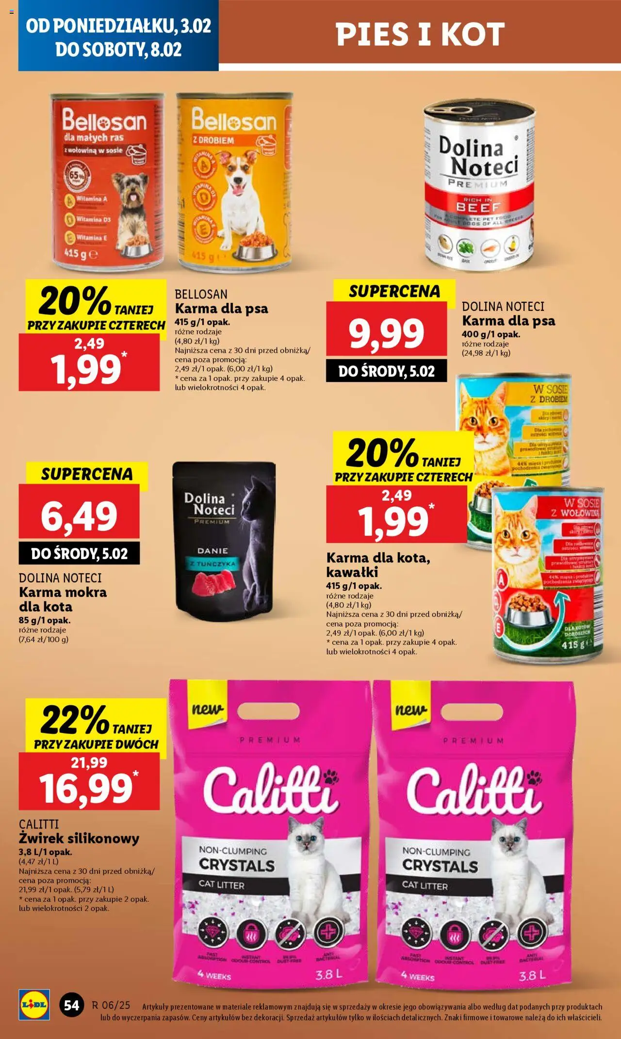 LIDL gazetka ważna od 03.02.2025 do 05.02.2025 strona 54