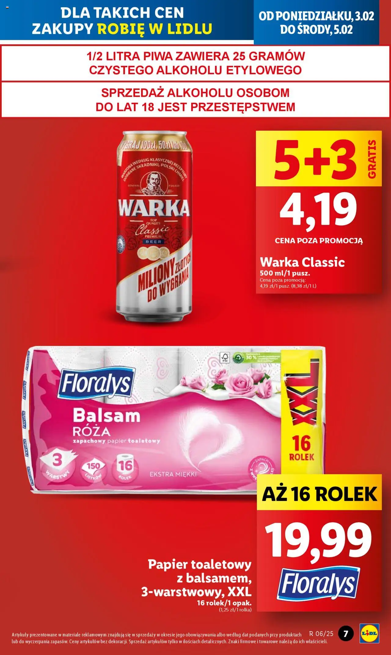 LIDL gazetka ważna od 03.02.2025 do 05.02.2025 strona 7