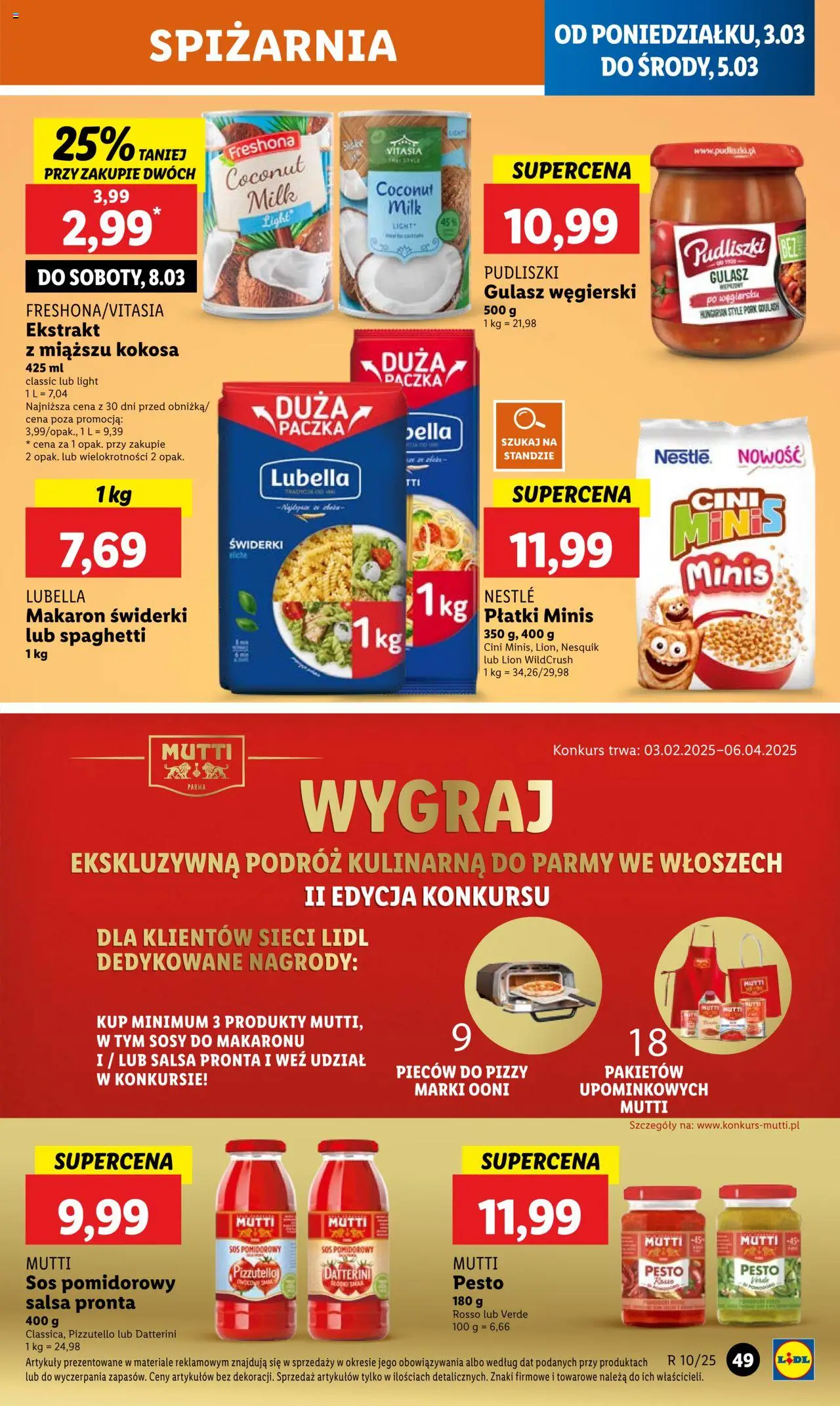 LIDL gazetka ważna od 03.03.2025 do 05.03.2025 strona 52