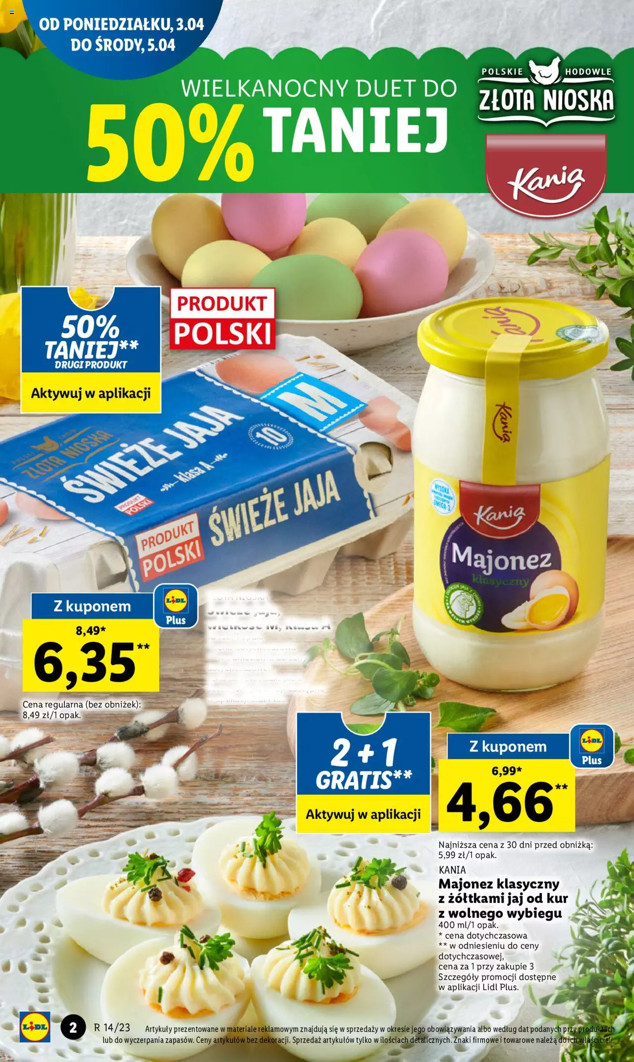 LIDL gazetka ważna od 03.04.2023 do 05.04.2023 strona 2