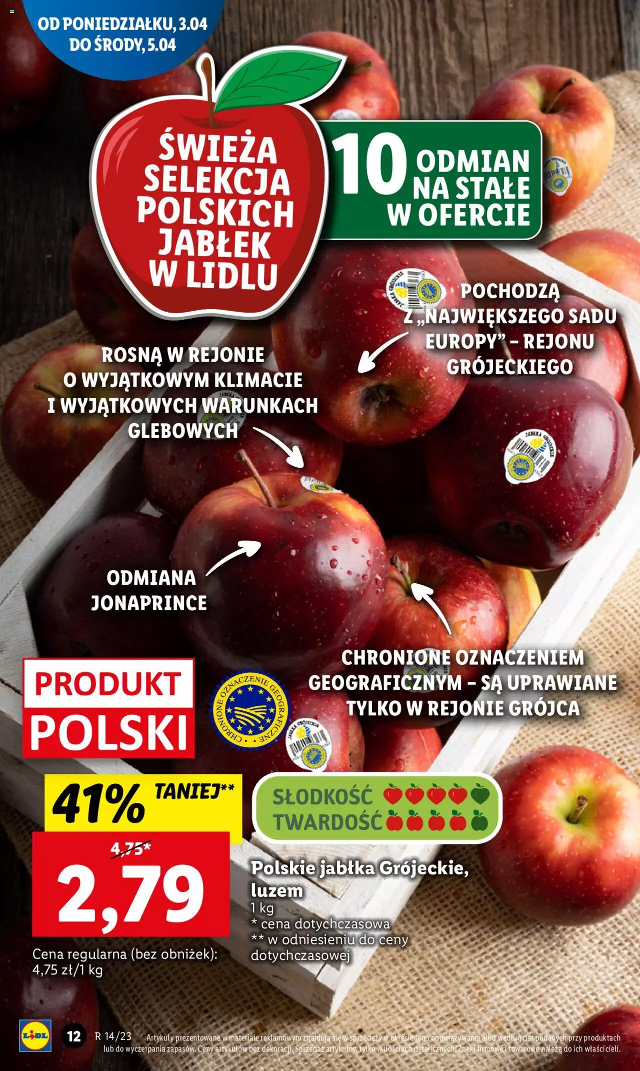 LIDL gazetka ważna od 03.04.2023 do 05.04.2023 strona 12