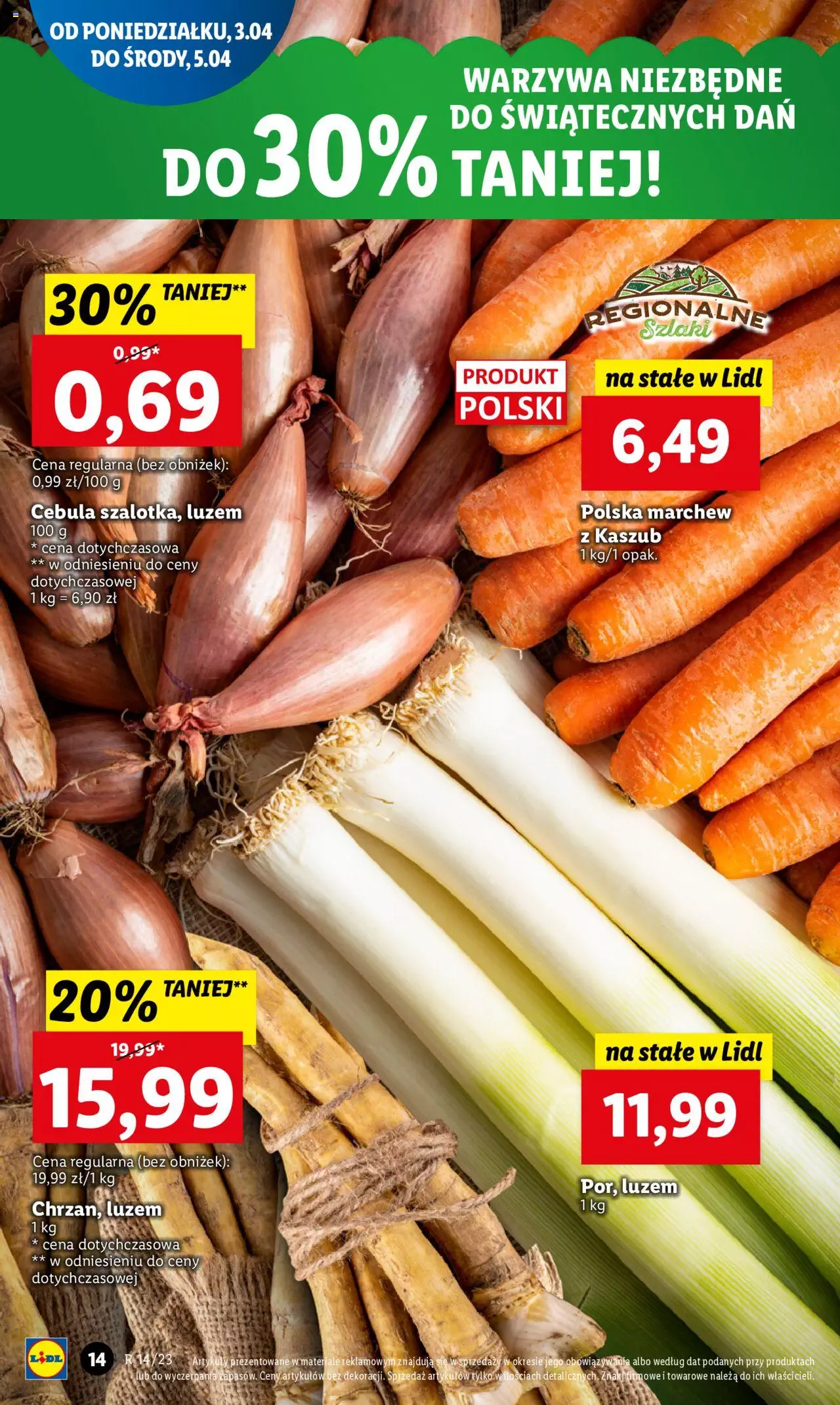 LIDL gazetka ważna od 03.04.2023 do 05.04.2023 strona 14