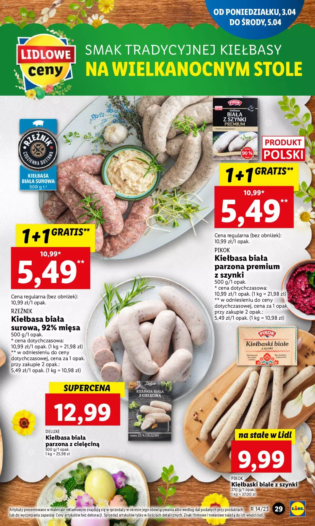 LIDL gazetka ważna od 03.04.2023 do 05.04.2023 strona 33