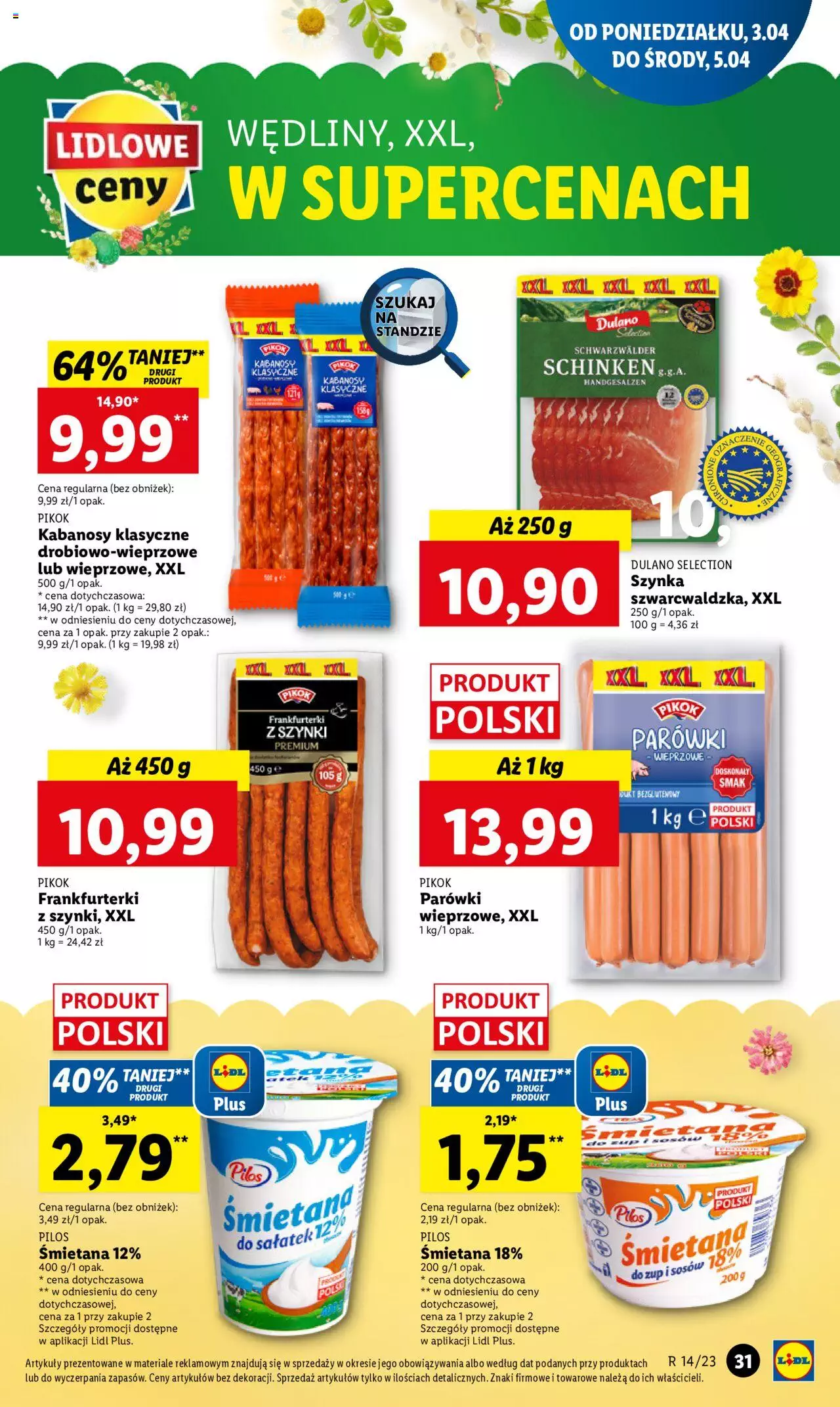LIDL gazetka ważna od 03.04.2023 do 05.04.2023 strona 35