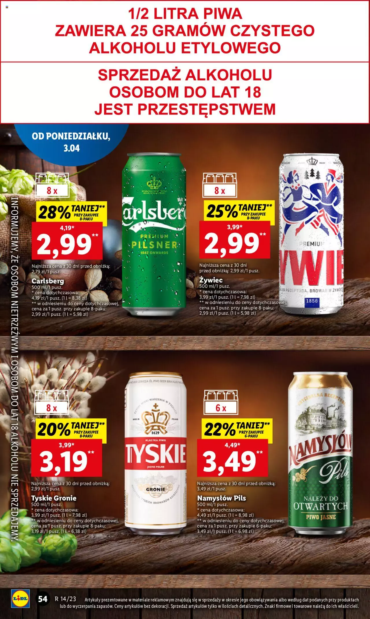 LIDL gazetka ważna od 03.04.2023 do 05.04.2023 strona 60