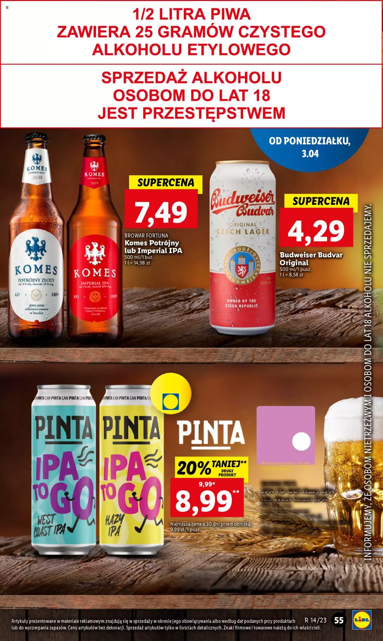LIDL gazetka ważna od 03.04.2023 do 05.04.2023 strona 61