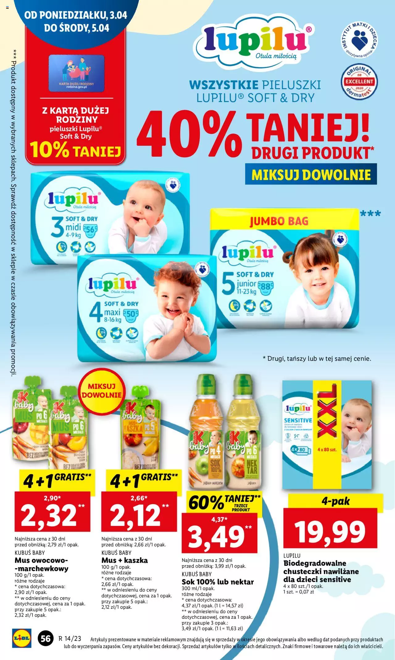 LIDL gazetka ważna od 03.04.2023 do 05.04.2023 strona 62