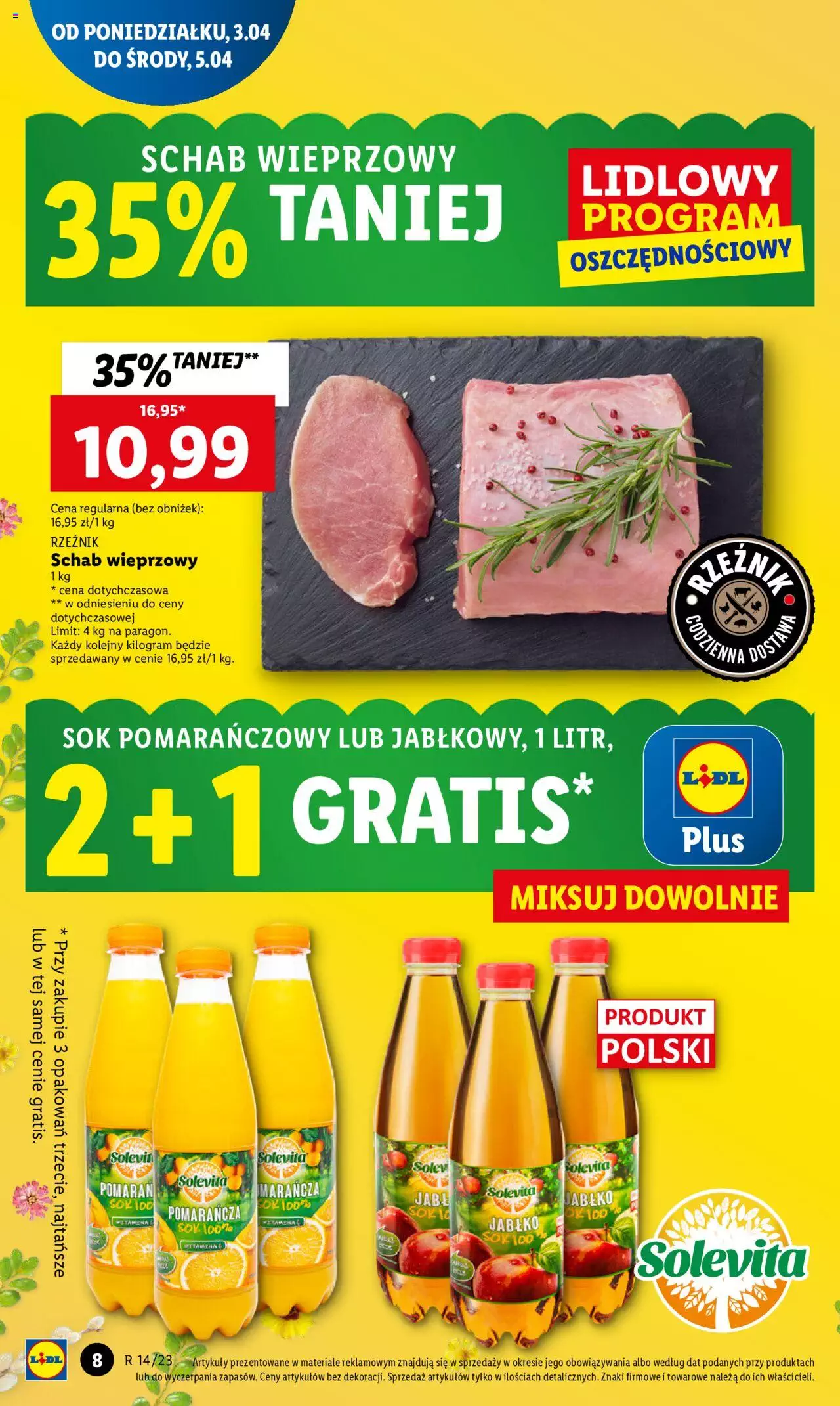 LIDL gazetka ważna od 03.04.2023 do 05.04.2023 strona 8