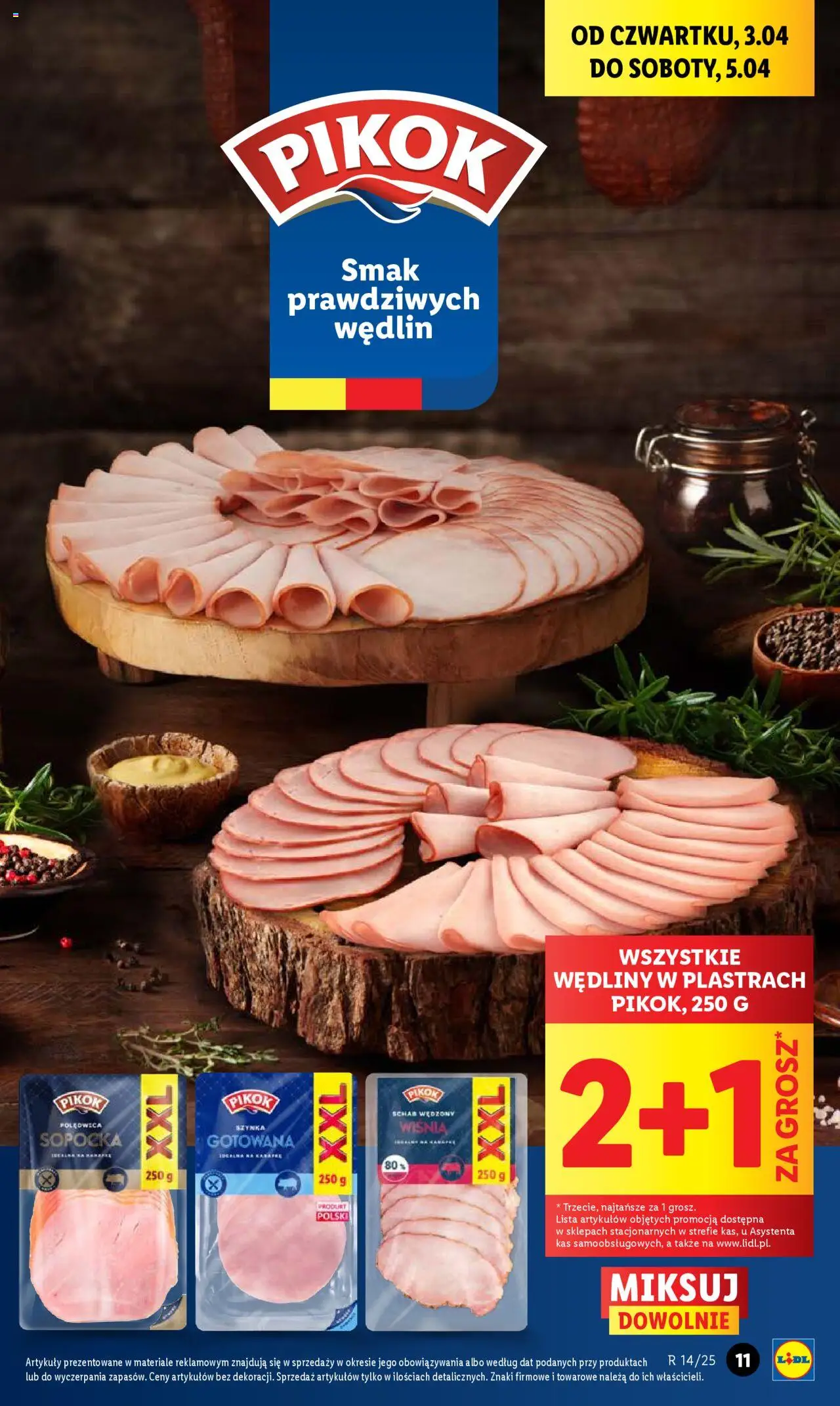 LIDL gazetka ważna od 03.04.2025 do 05.04.2025 strona 11