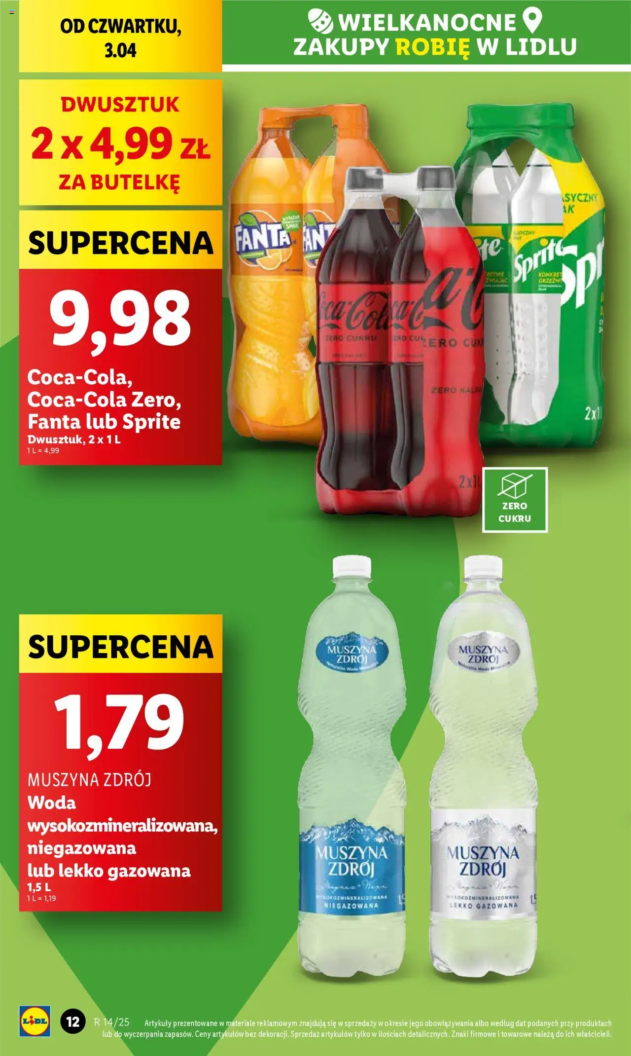 LIDL gazetka ważna od 03.04.2025 do 05.04.2025 strona 12
