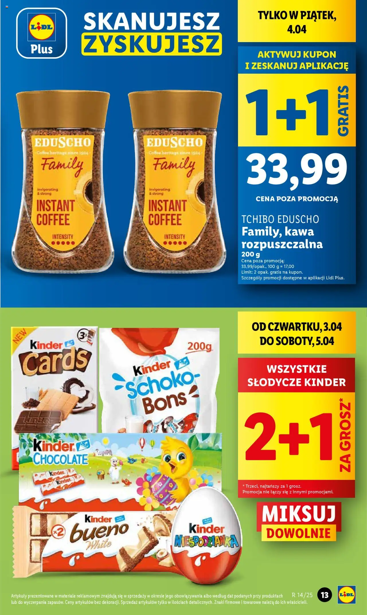 LIDL gazetka ważna od 03.04.2025 do 05.04.2025 strona 13
