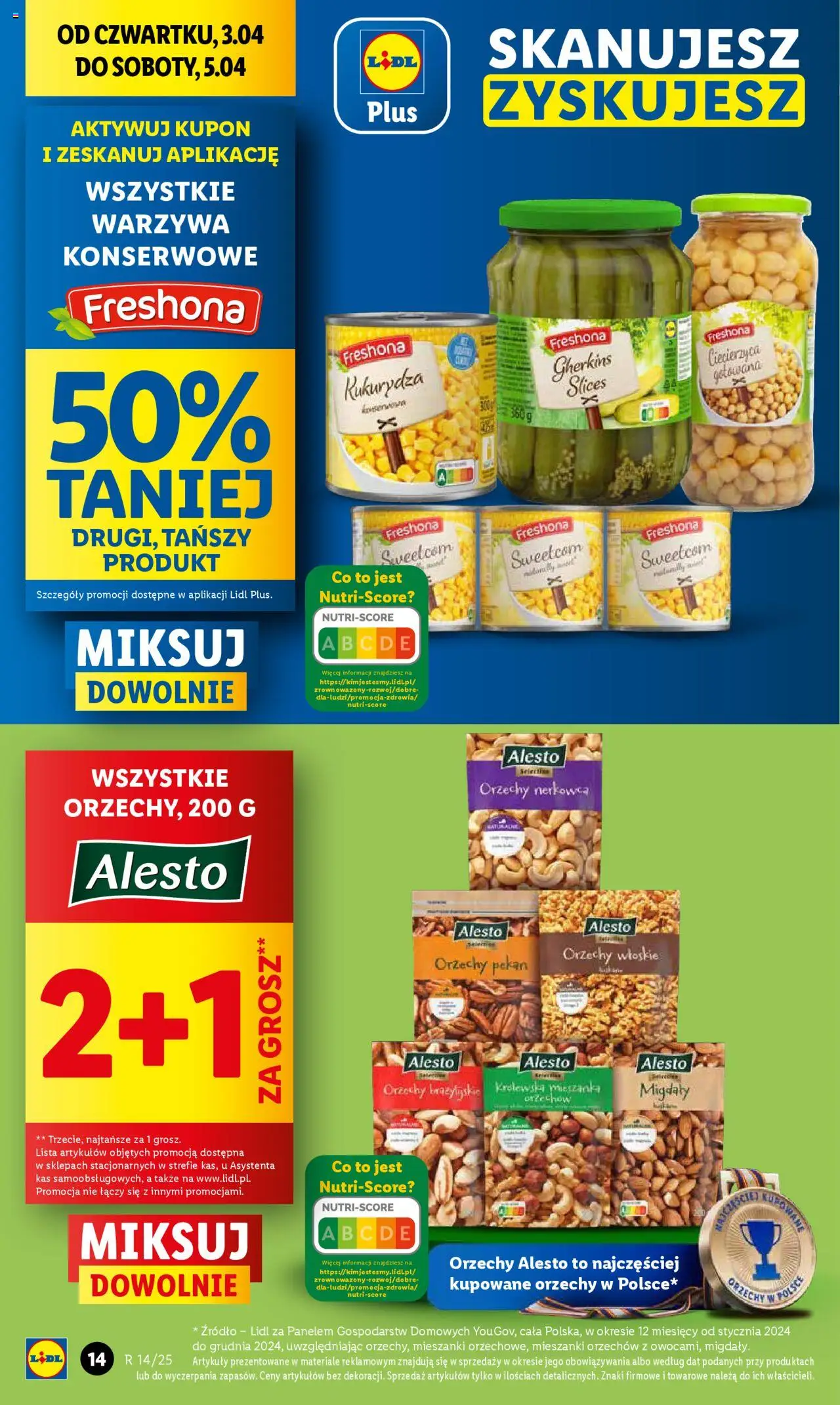 LIDL gazetka ważna od 03.04.2025 do 05.04.2025 strona 14