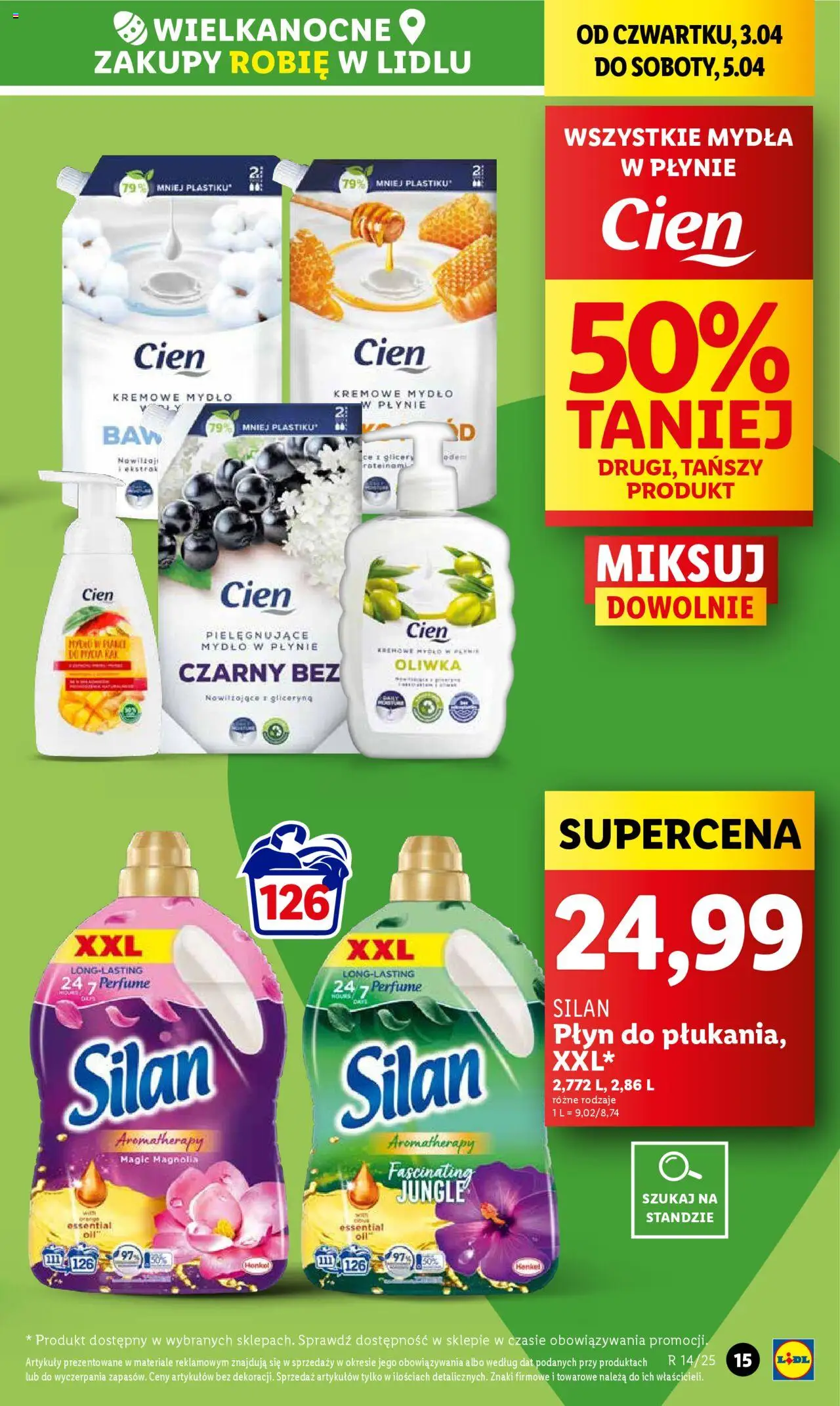 LIDL gazetka ważna od 03.04.2025 do 05.04.2025 strona 15