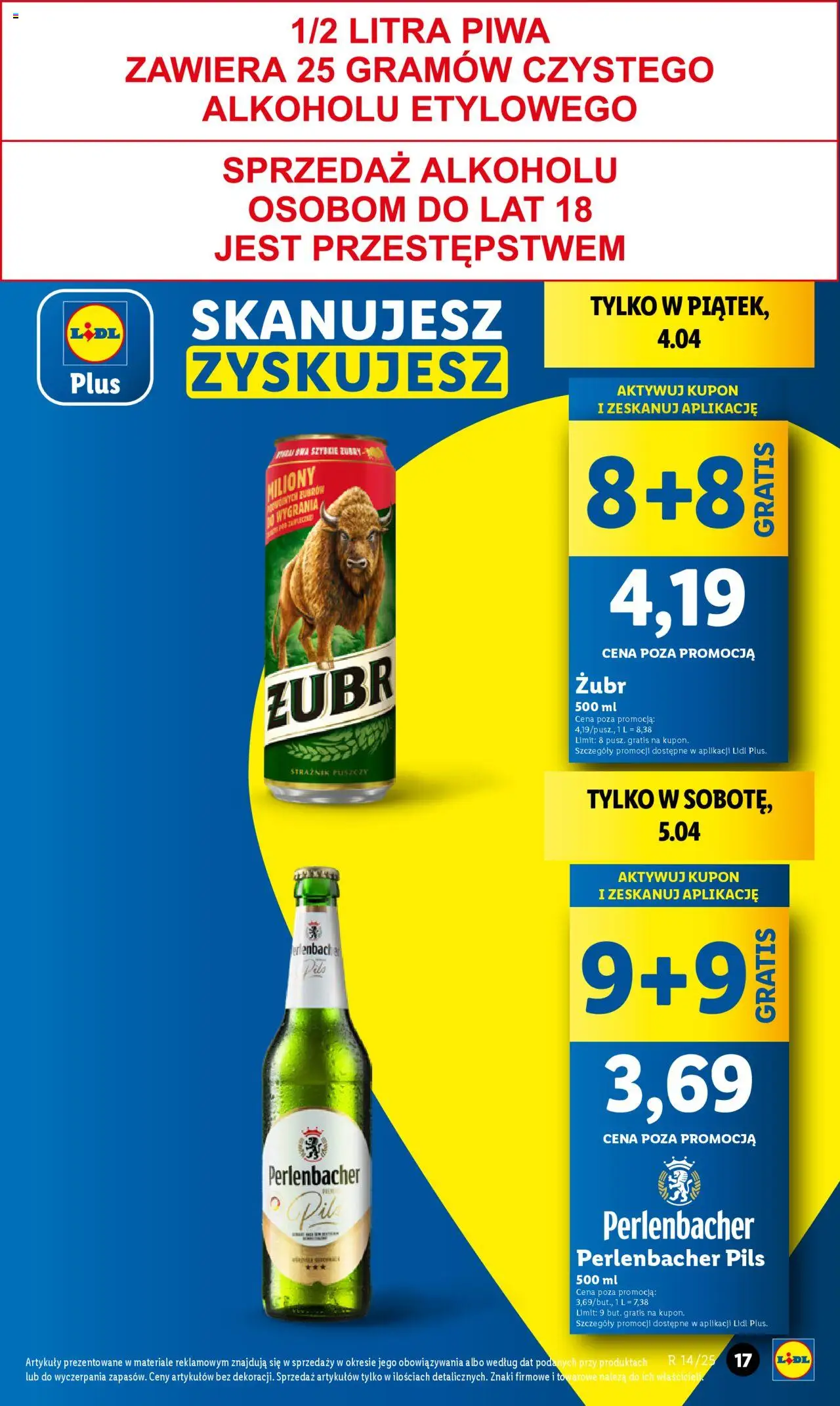 LIDL gazetka ważna od 03.04.2025 do 05.04.2025 strona 17