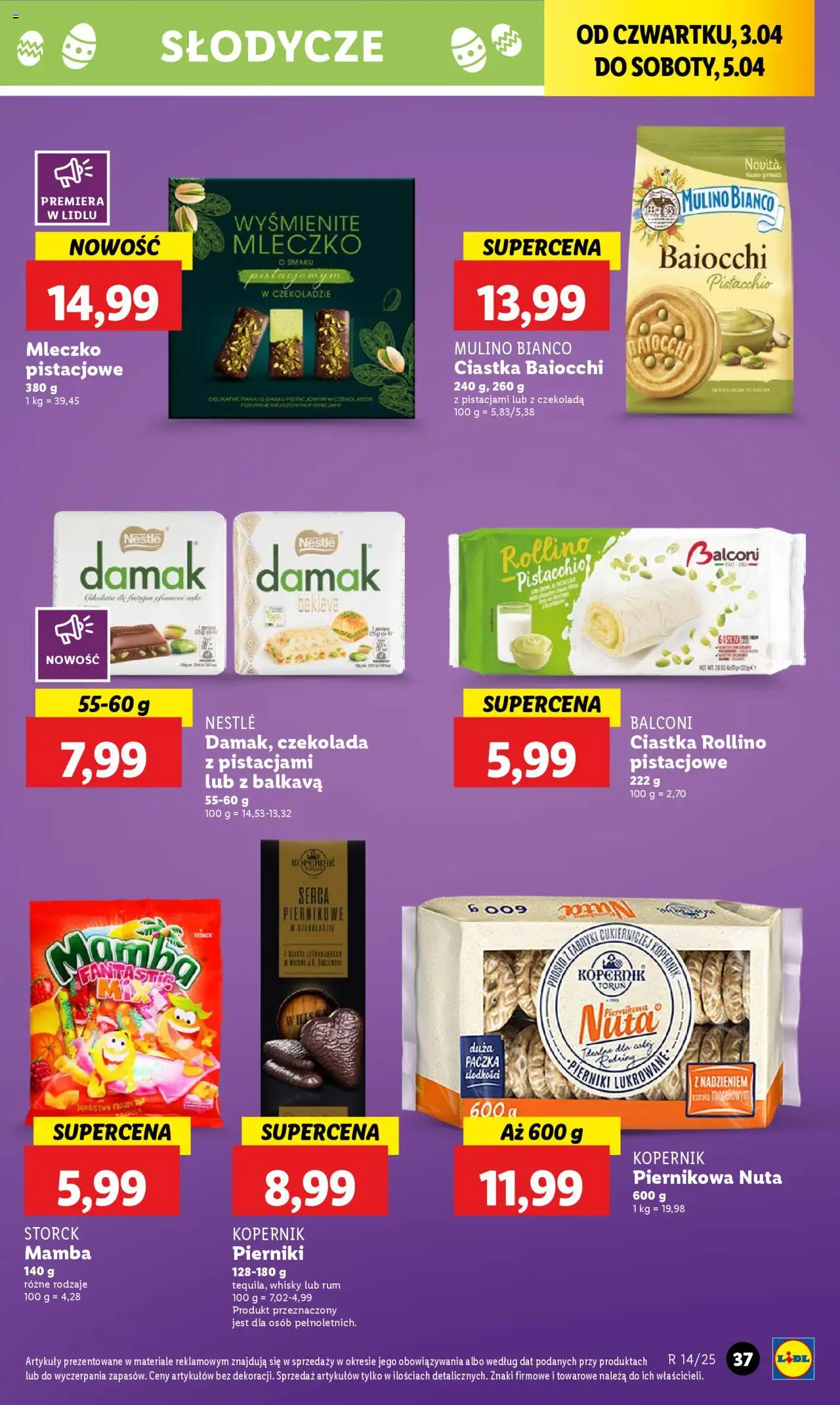 LIDL gazetka ważna od 03.04.2025 do 05.04.2025 strona 39