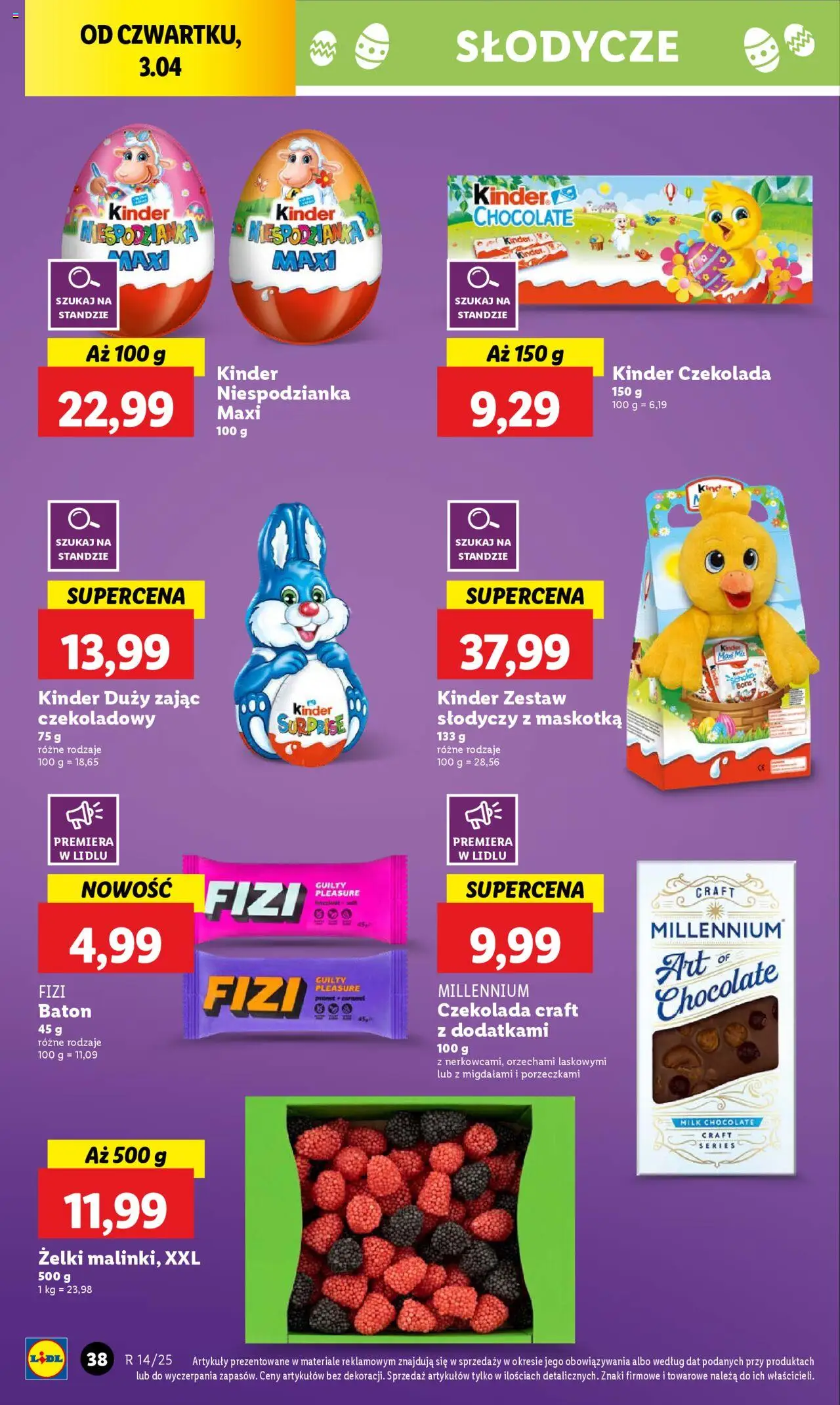 LIDL gazetka ważna od 03.04.2025 do 05.04.2025 strona 40