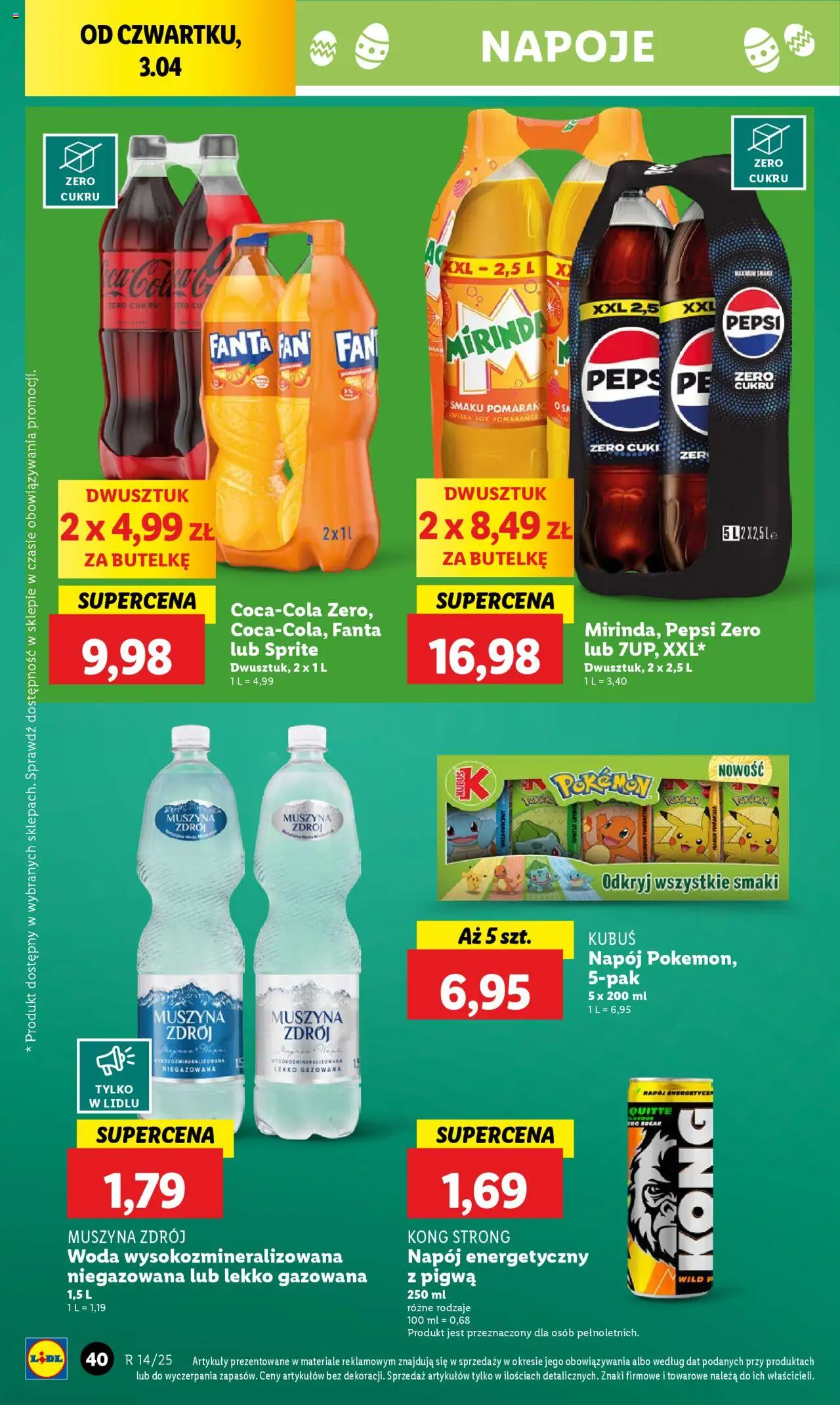 LIDL gazetka ważna od 03.04.2025 do 05.04.2025 strona 42