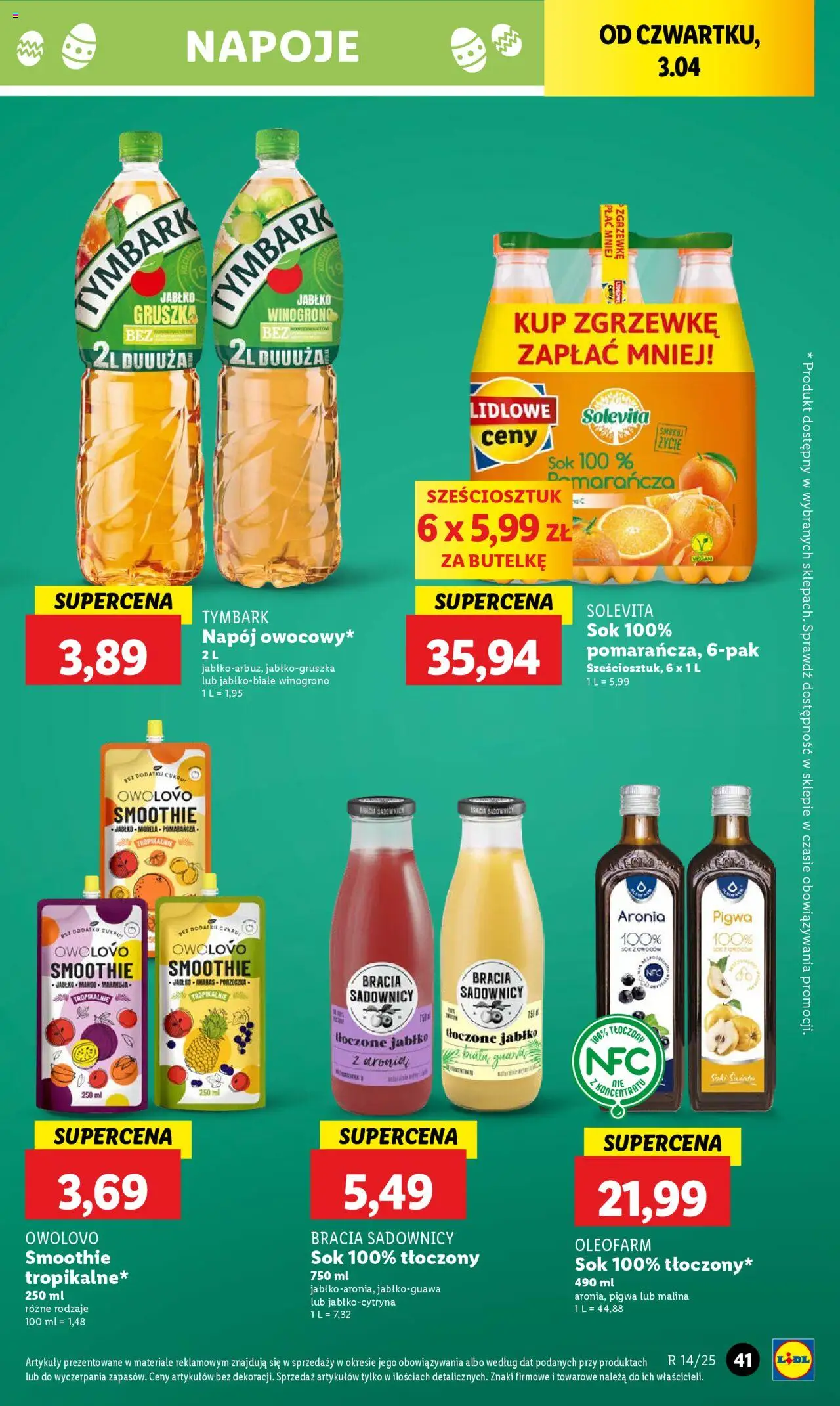 LIDL gazetka ważna od 03.04.2025 do 05.04.2025 strona 43