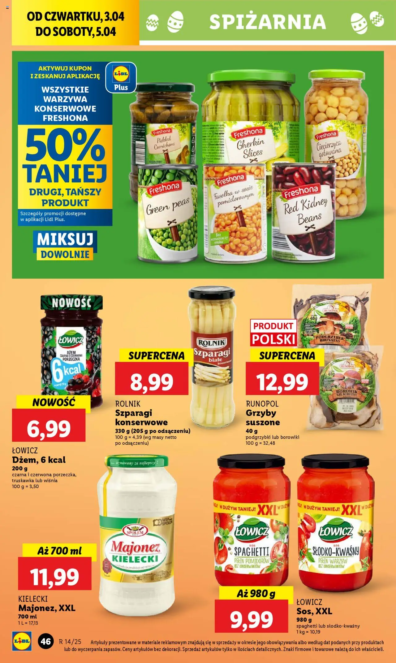 LIDL gazetka ważna od 03.04.2025 do 05.04.2025 strona 47