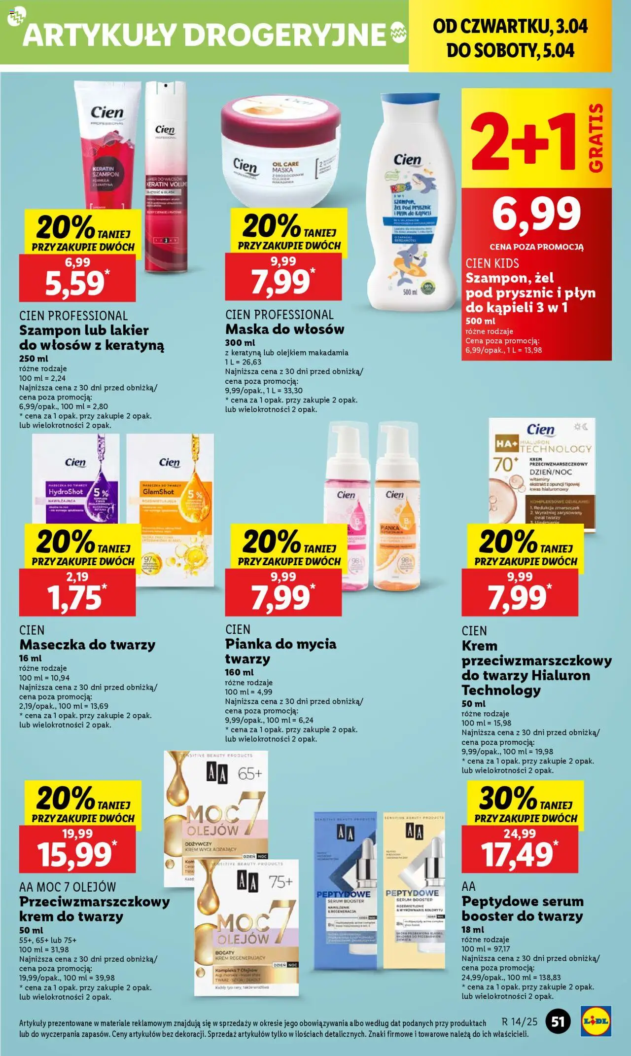 LIDL gazetka ważna od 03.04.2025 do 05.04.2025 strona 52