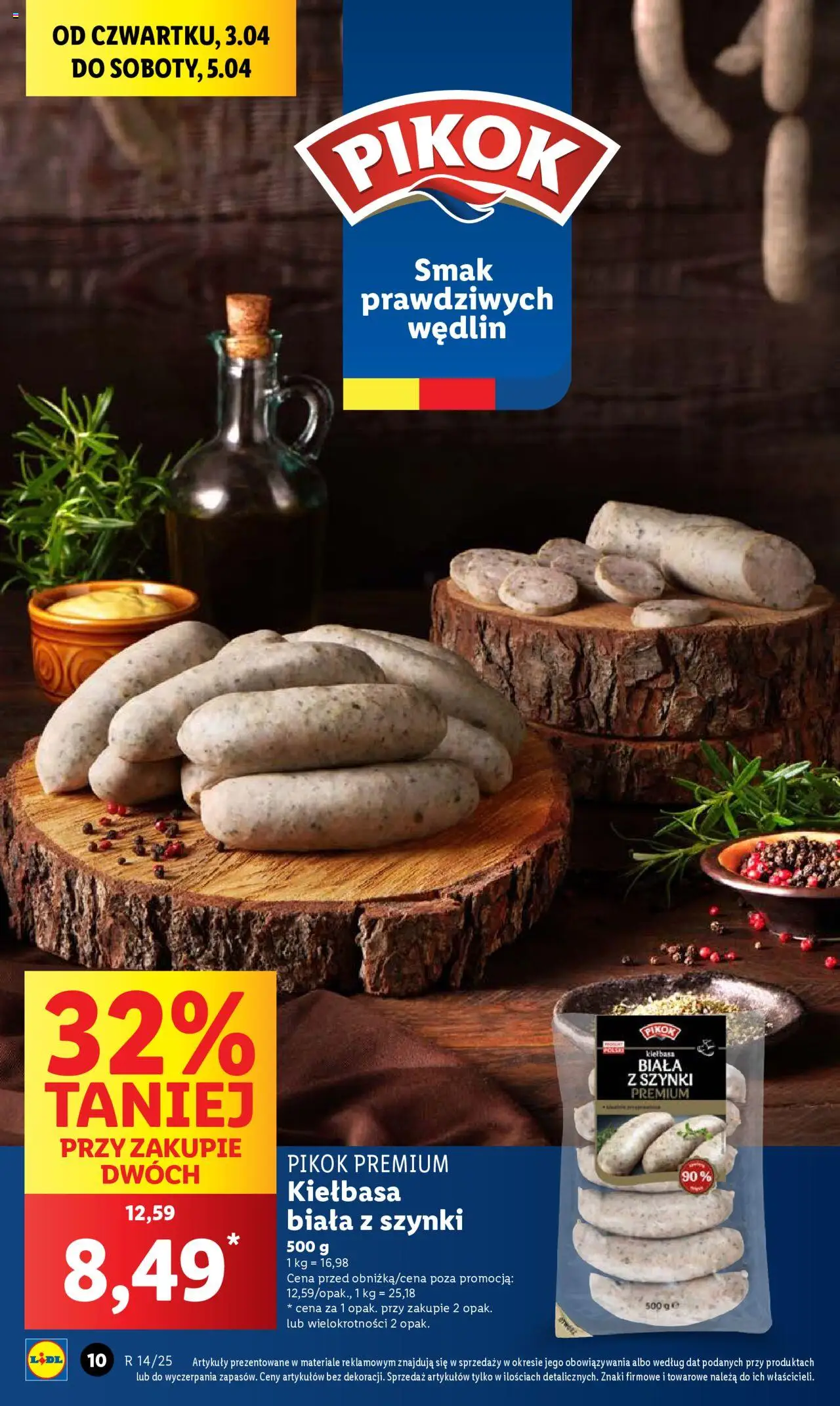 LIDL gazetka ważna od 03.04.2025 do 05.04.2025 strona 10