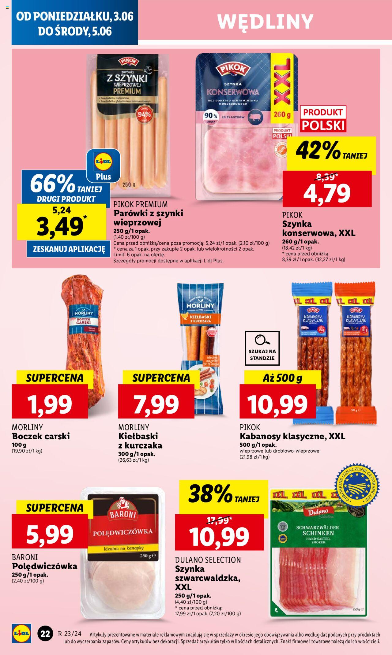 LIDL gazetka ważna od 03.06.2024 do 05.07.2024 strona 22