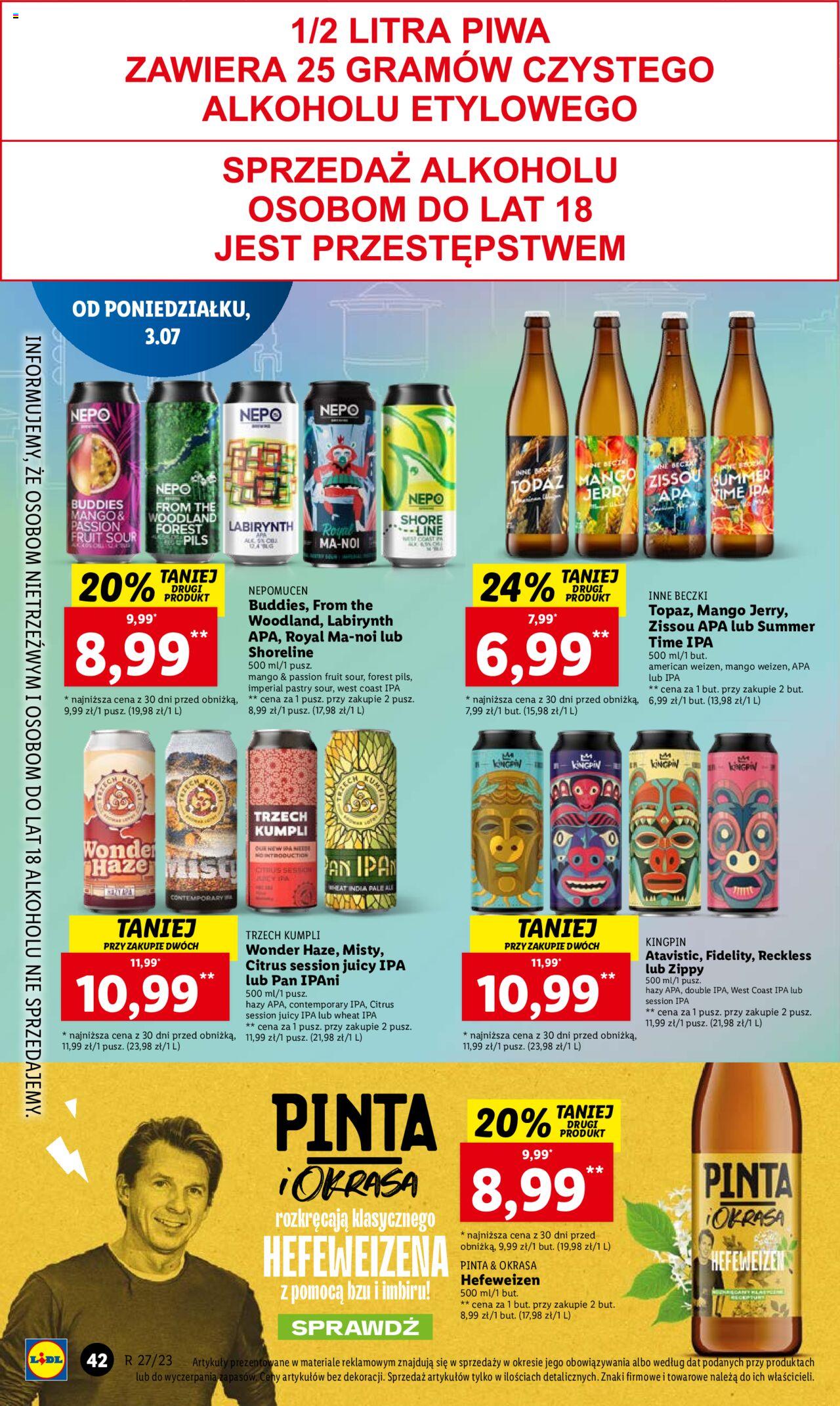 LIDL gazetka ważna od 03.07.2023 do 08.07.2023 strona 52