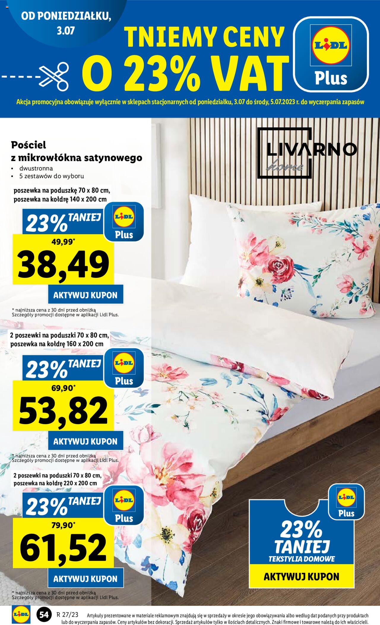 LIDL gazetka ważna od 03.07.2023 do 08.07.2023 strona 64