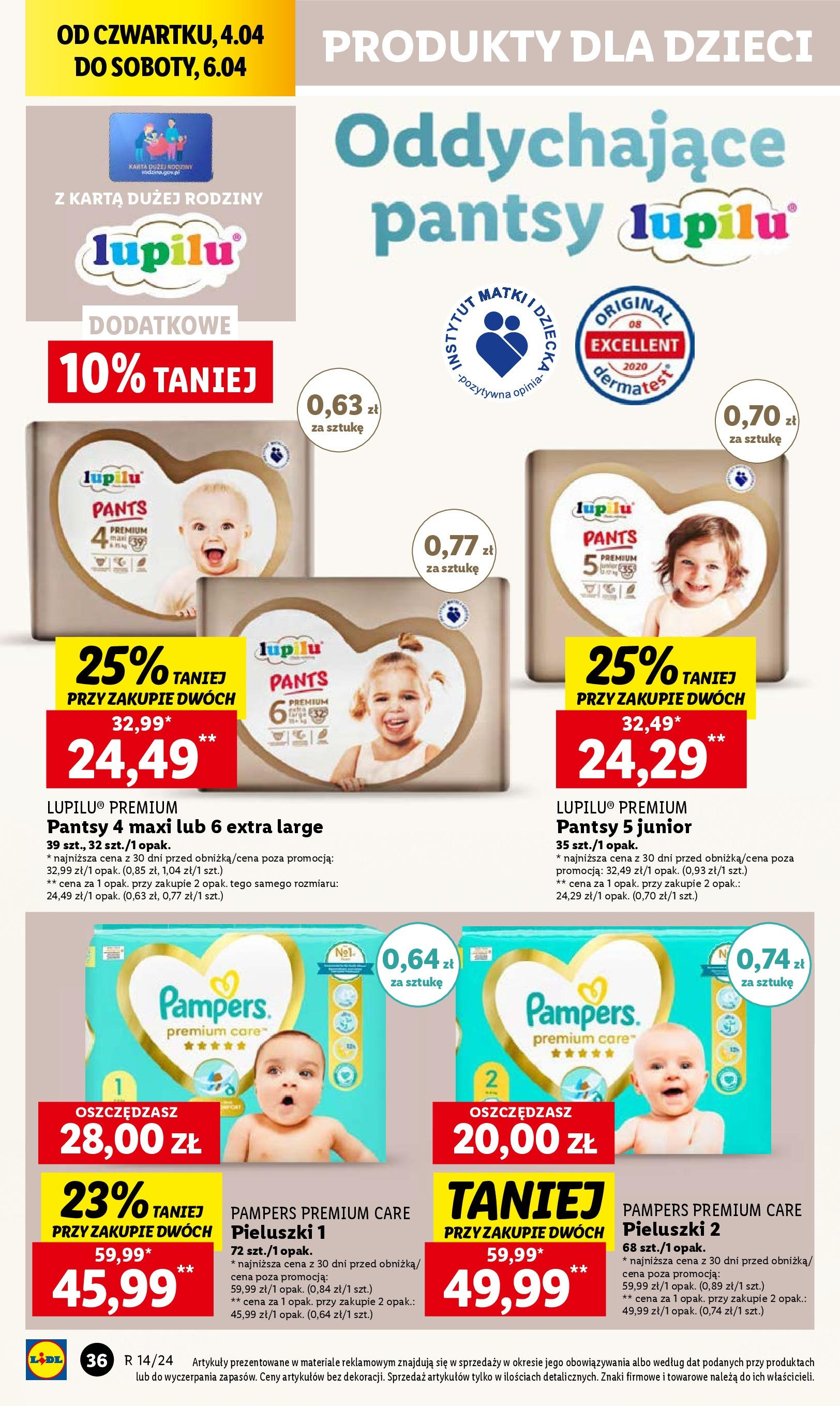 LIDL gazetka ważna od 04.04.2024 do 06.04.2024 strona 34