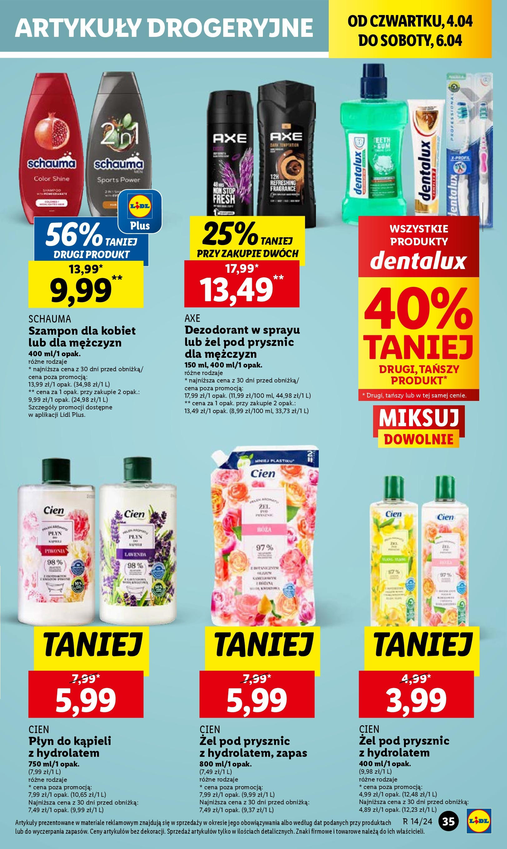 LIDL gazetka ważna od 04.04.2024 do 06.04.2024 strona 37