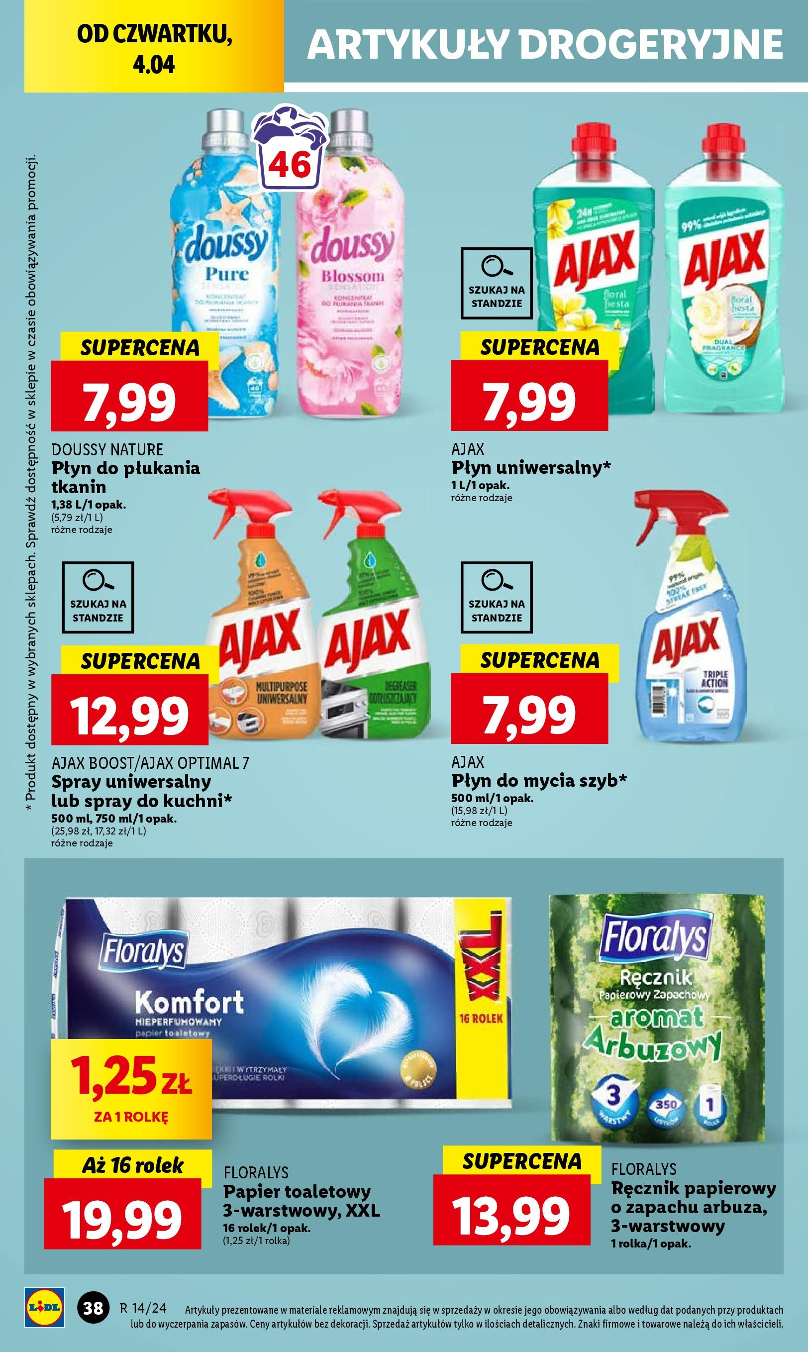 LIDL gazetka ważna od 04.04.2024 do 06.04.2024 strona 38