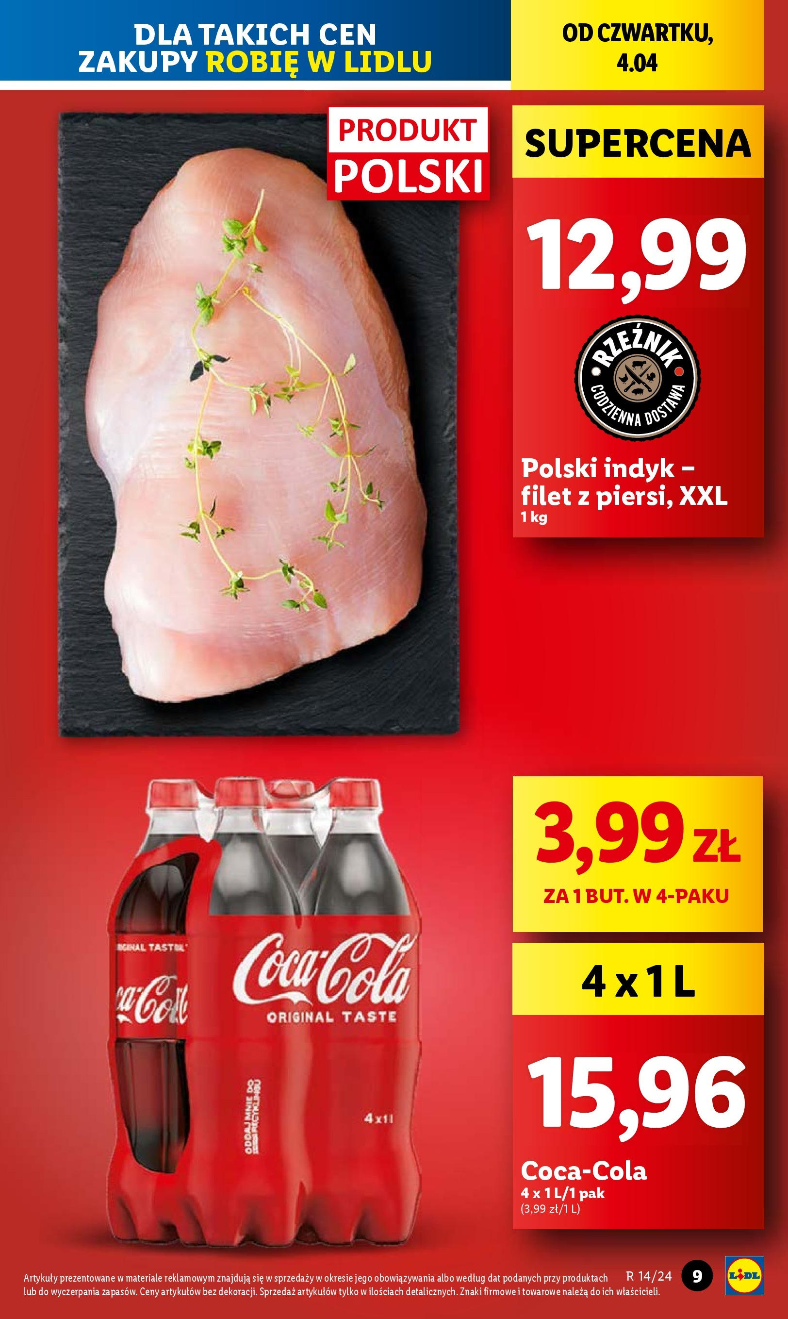LIDL gazetka ważna od 04.04.2024 do 06.04.2024 strona 9