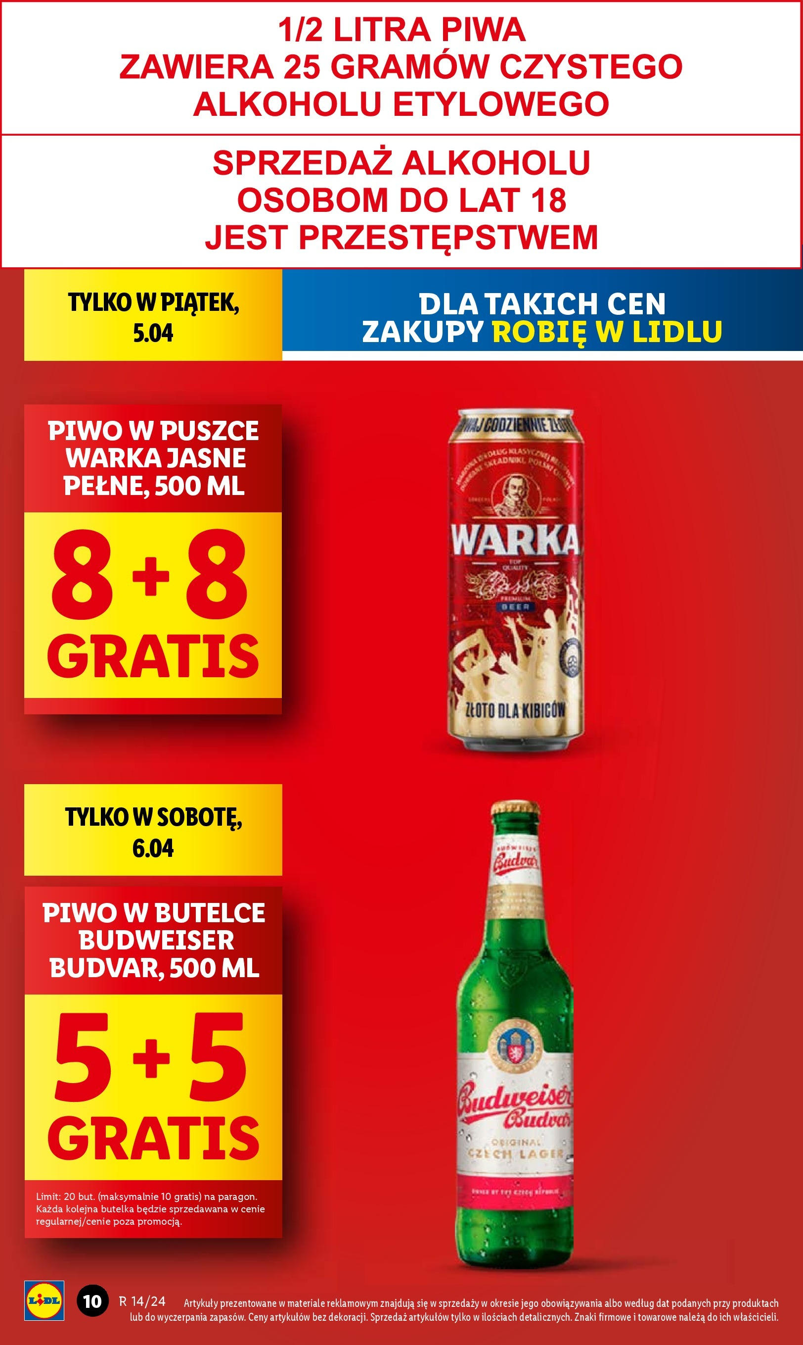 LIDL gazetka ważna od 04.04.2024 do 06.04.2024 strona 10