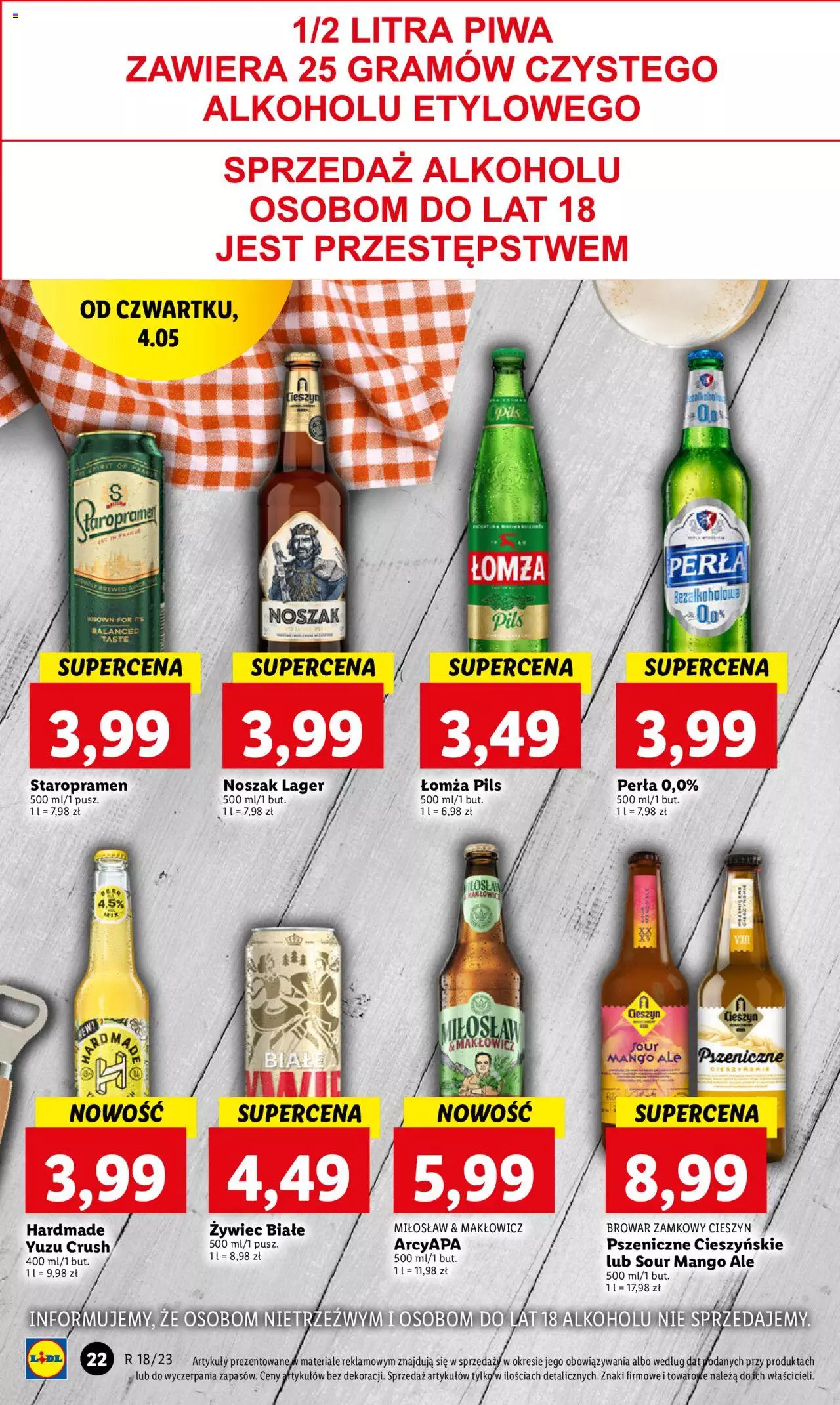 LIDL gazetka ważna od 04.05.2023 do 06.05.2023 strona 32
