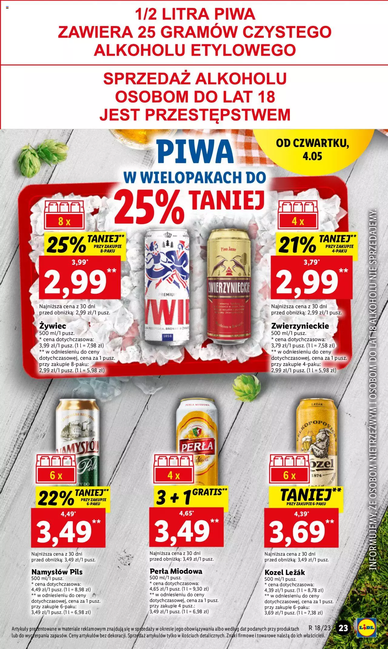 LIDL gazetka ważna od 04.05.2023 do 06.05.2023 strona 33