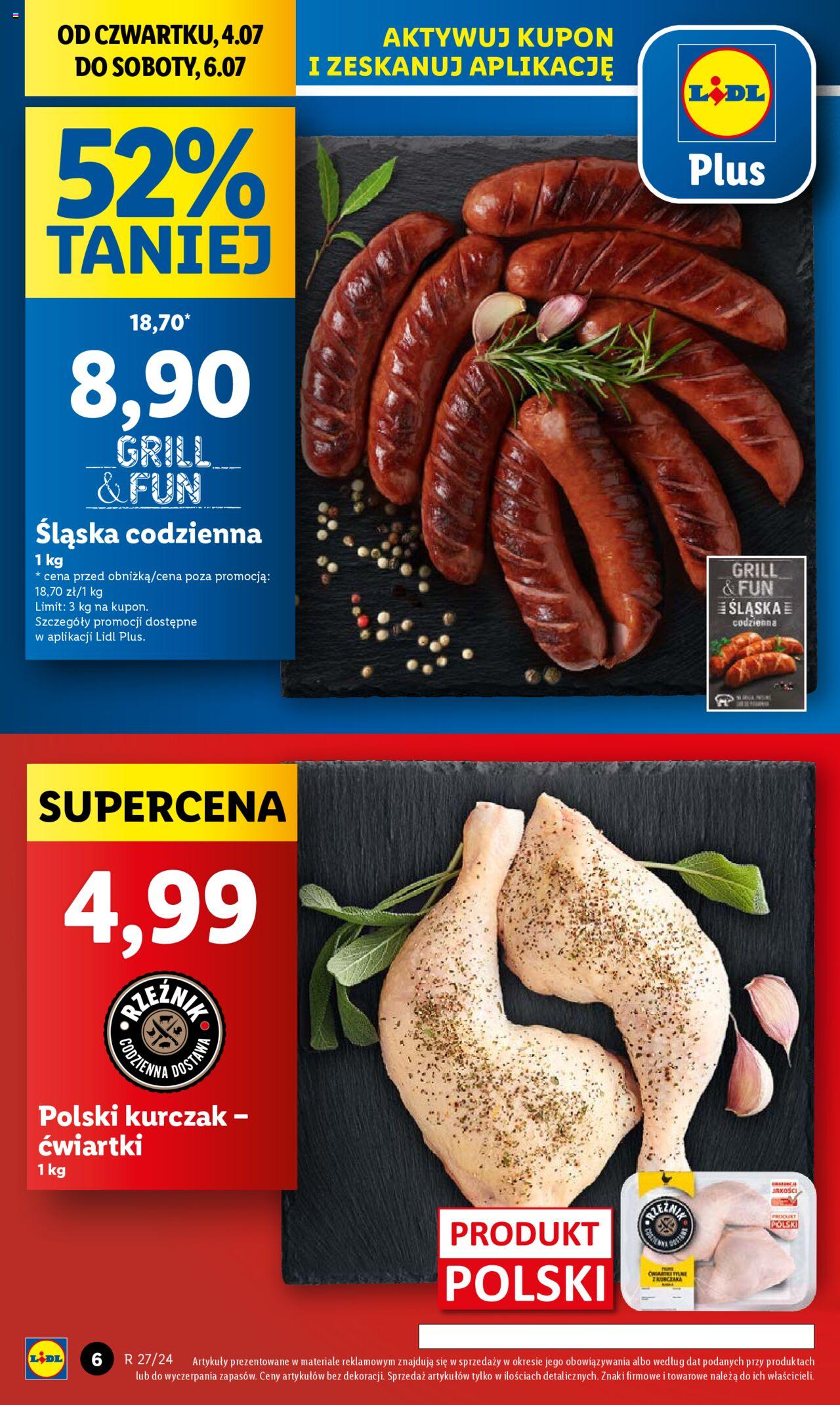 LIDL gazetka ważna od 04.07.2024 do 06.07.2024 strona 6