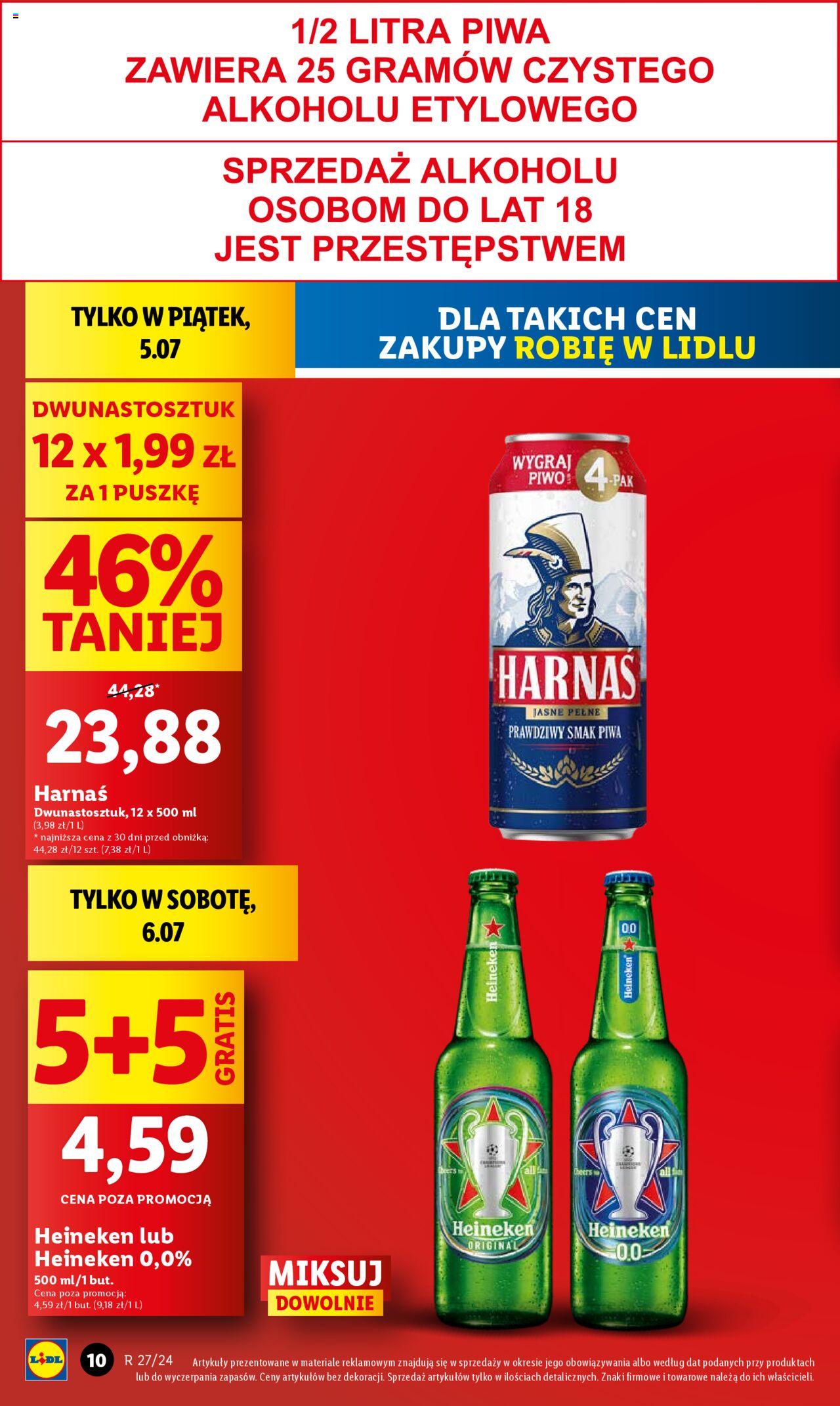 LIDL gazetka ważna od 04.07.2024 do 06.07.2024 strona 10