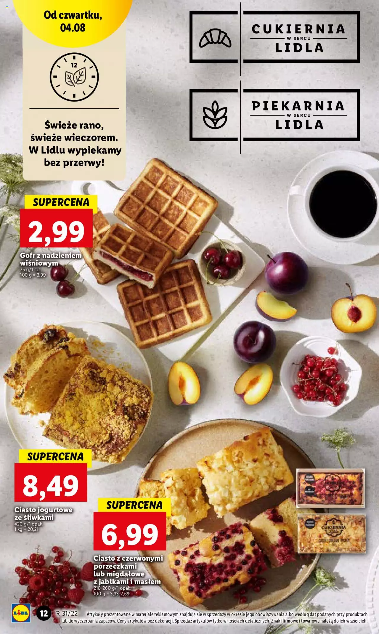 Lidl gazetka ważna od 04.08.2022 do 06.08.2022 strona 12