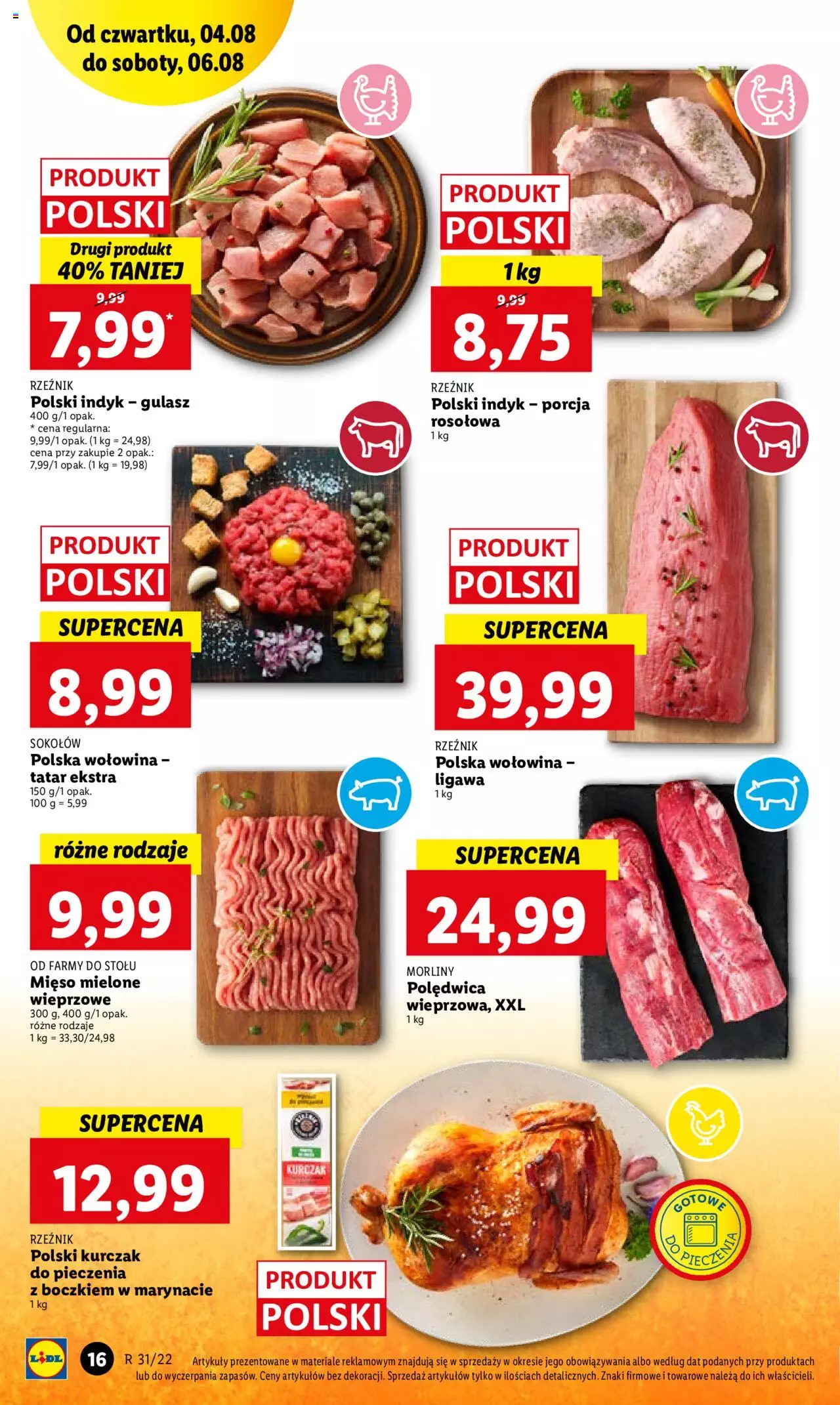 Lidl gazetka ważna od 04.08.2022 do 06.08.2022 strona 16