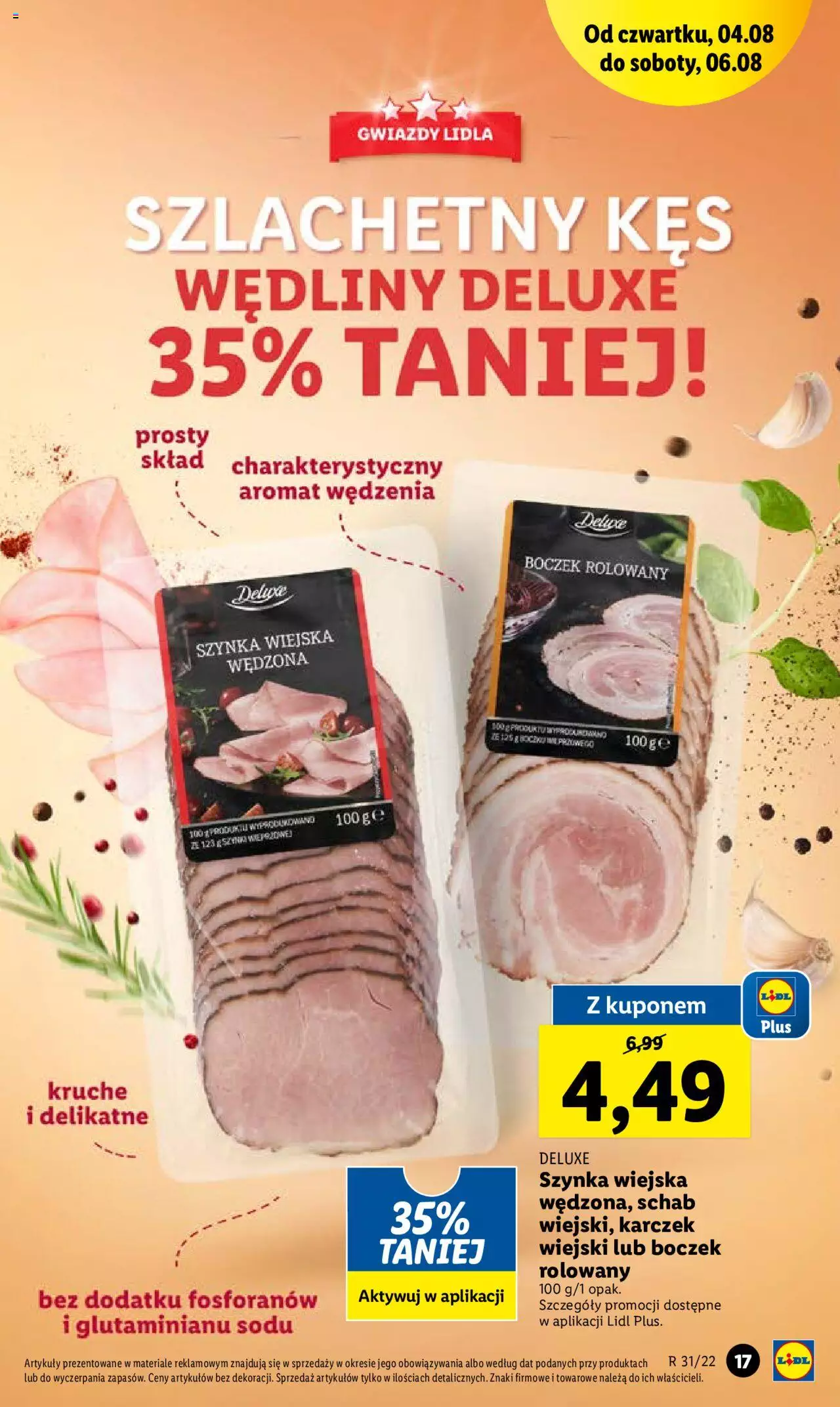 Lidl gazetka ważna od 04.08.2022 do 06.08.2022 strona 17