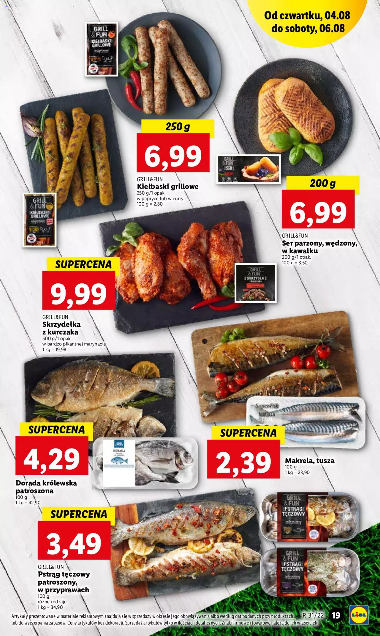 Lidl gazetka ważna od 04.08.2022 do 06.08.2022 strona 19