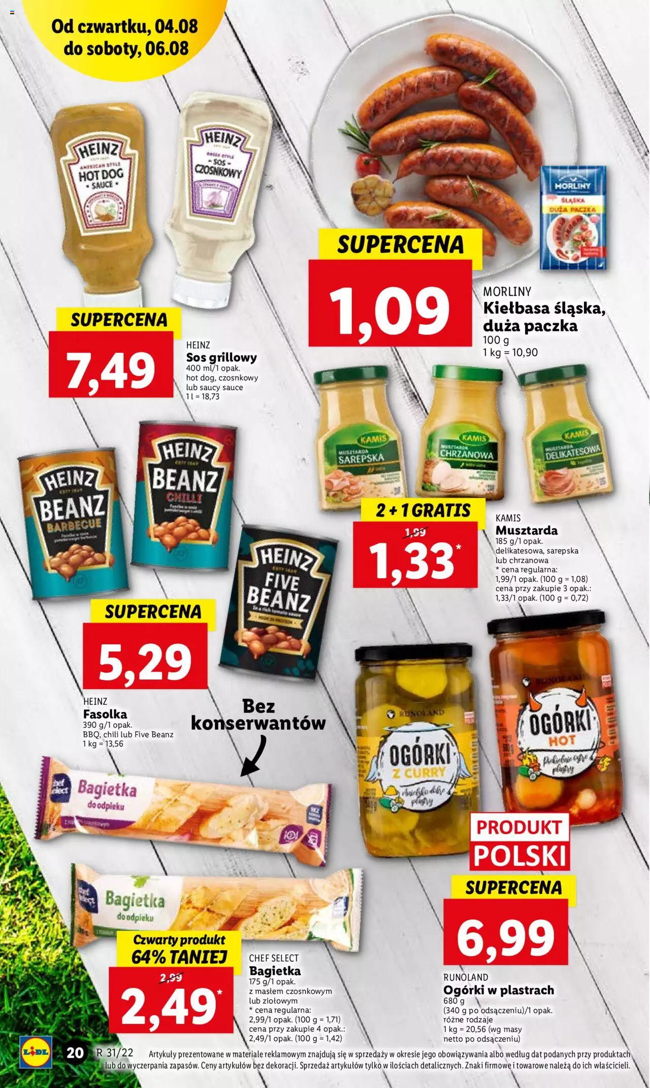 Lidl gazetka ważna od 04.08.2022 do 06.08.2022 strona 20